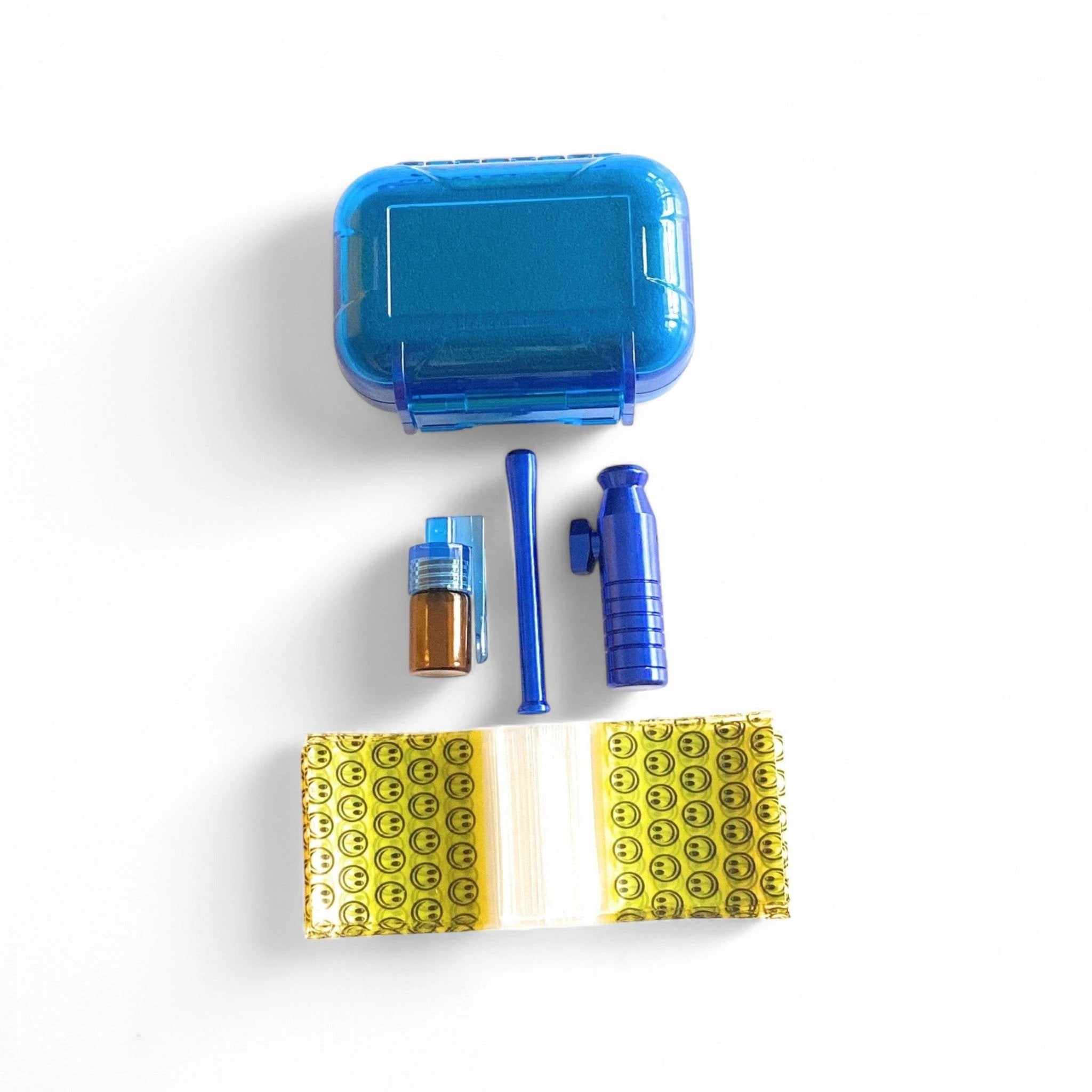 Hard Case Set "Locker blau" – Kompaktes Zubehör für unterwegs - from DieBallerei