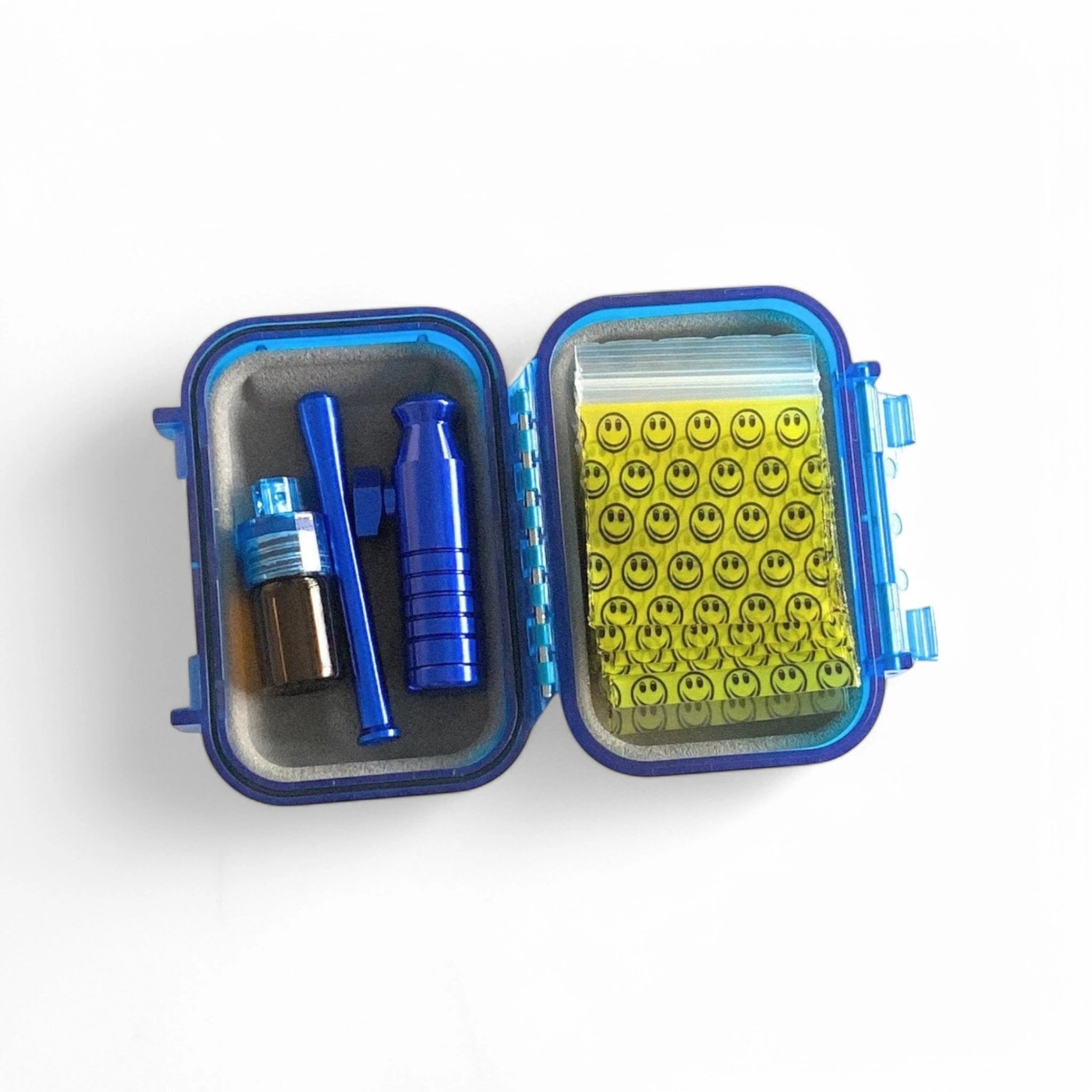 Hard Case Set "Locker blau" – Kompaktes Zubehör für unterwegs - from DieBallerei