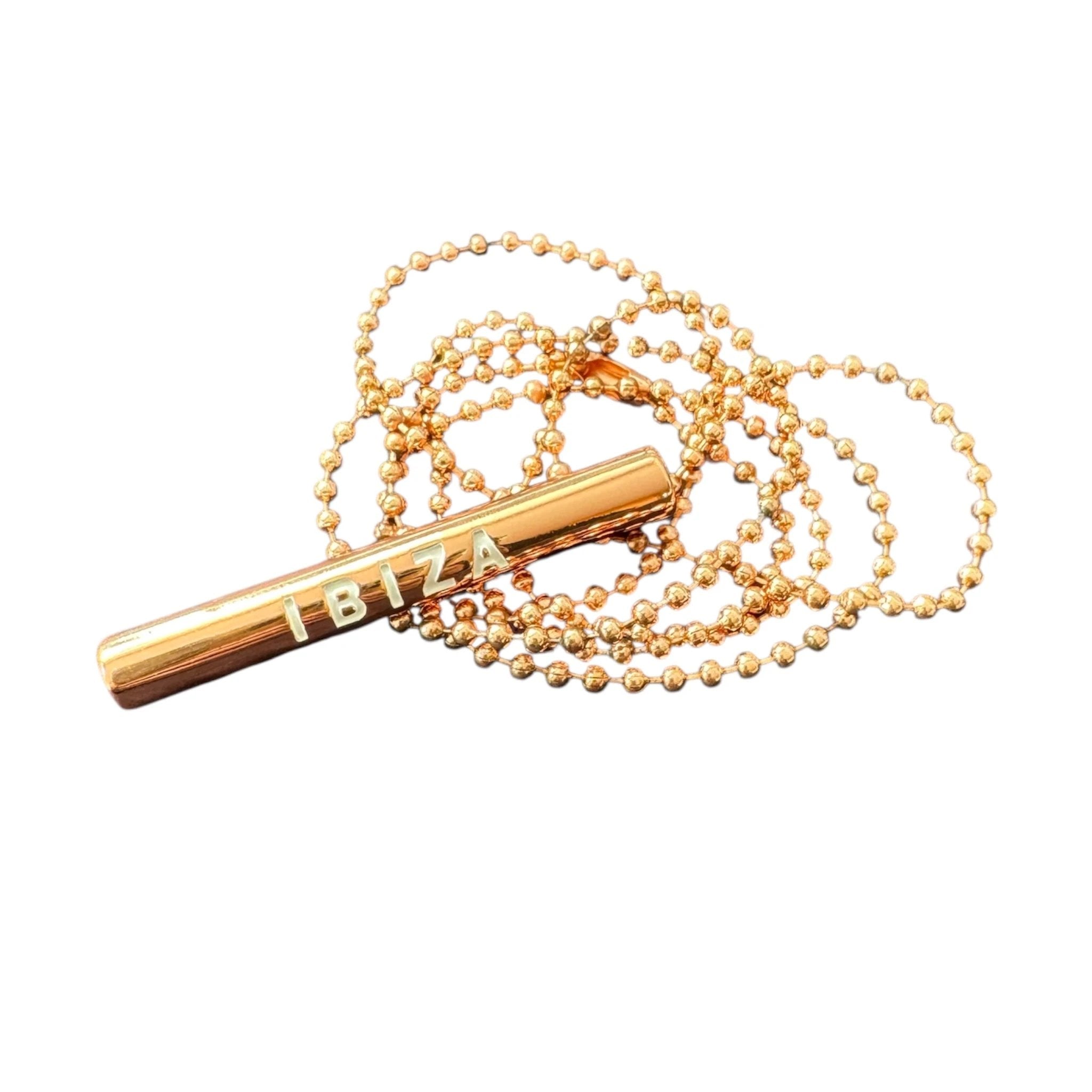 IBIZA Ziehröhrchen-Kette – Statement-Style in verschiedenen Farben - from DieBallerei