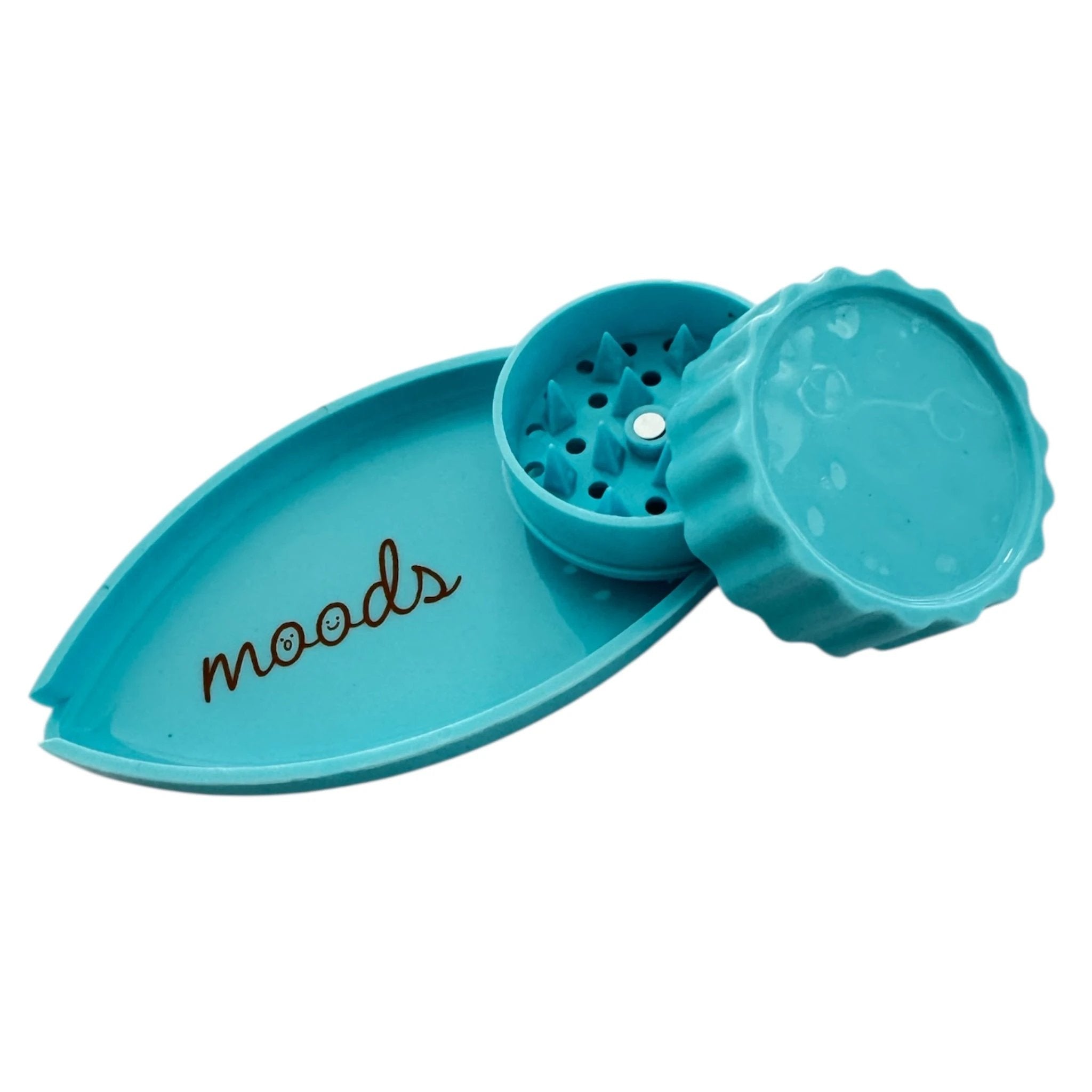 Grinder „Moods“ mit Tablett – mahlen, sammeln, befüllen in einem - Grinder from DieBallerei