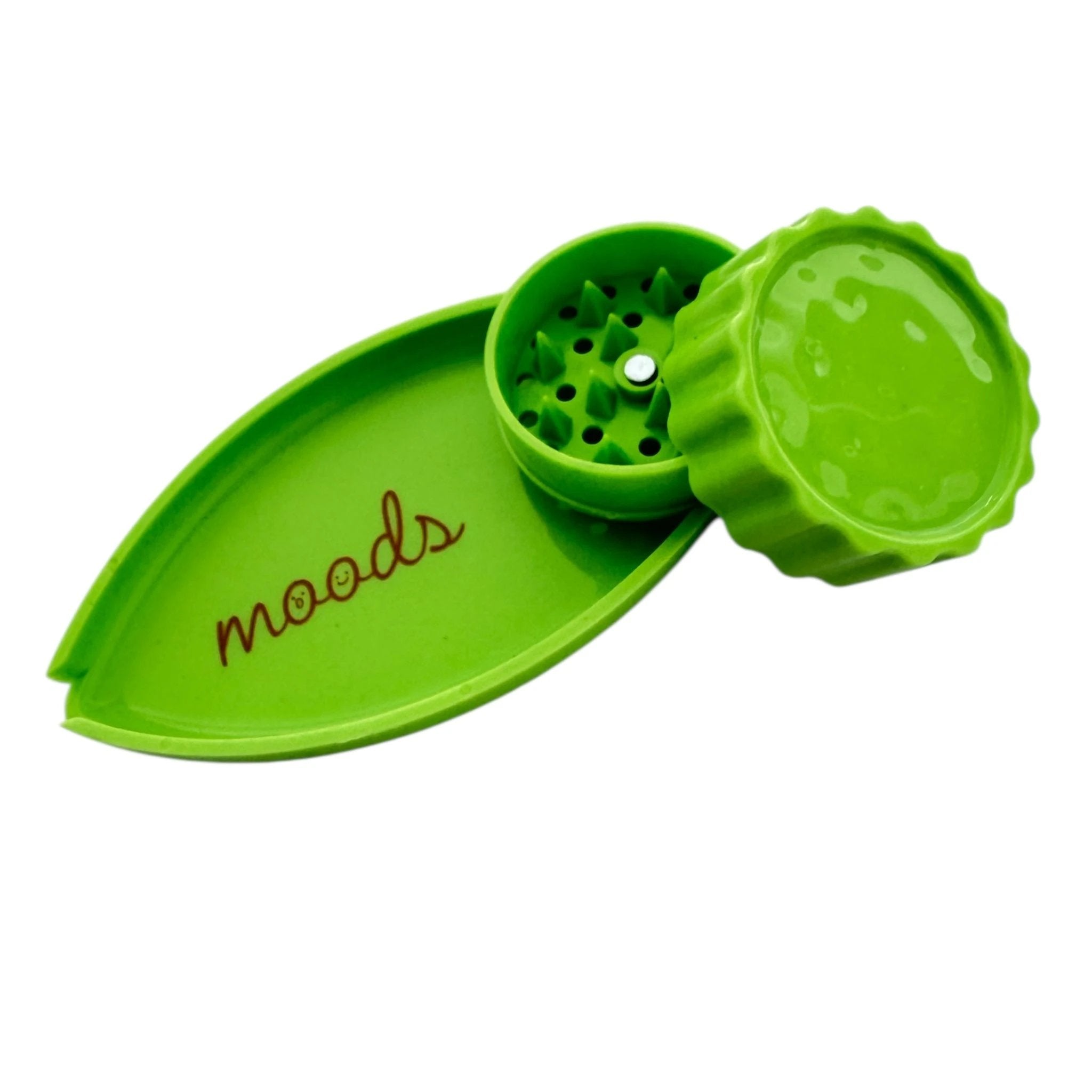 Grinder „Moods“ mit Tablett – mahlen, sammeln, befüllen in einem - Grinder from DieBallerei