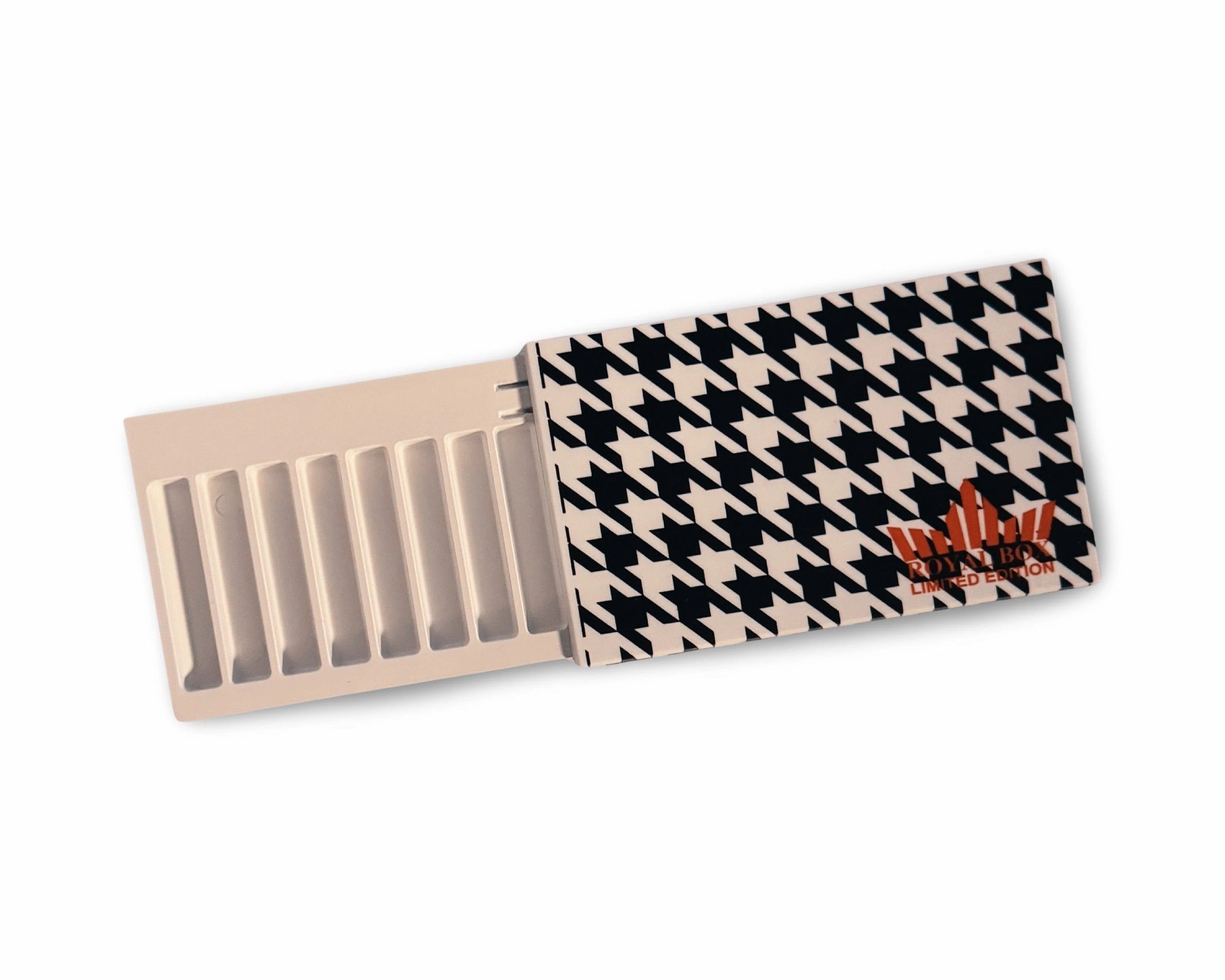 'Royal Box' Special Edition – Black & White Stoffmuster + Alu Spender - from DieBallerei