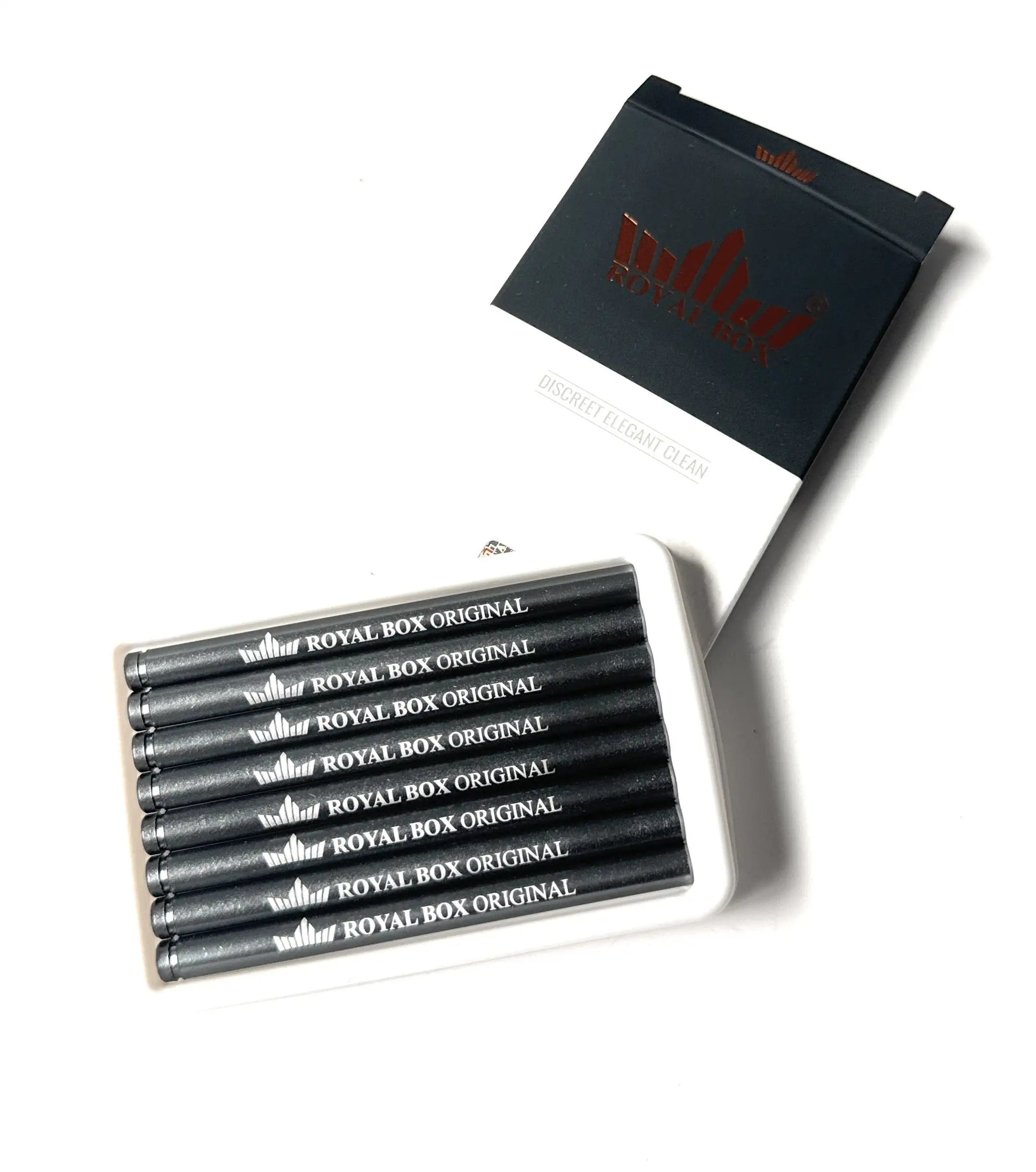 Escobar Accessoires 5er-Set Edelstahl-Ziehröhrchen 60 Mm – Wiederverwendbare Schnupftabak-Röhrchen, Einheitsgröße
