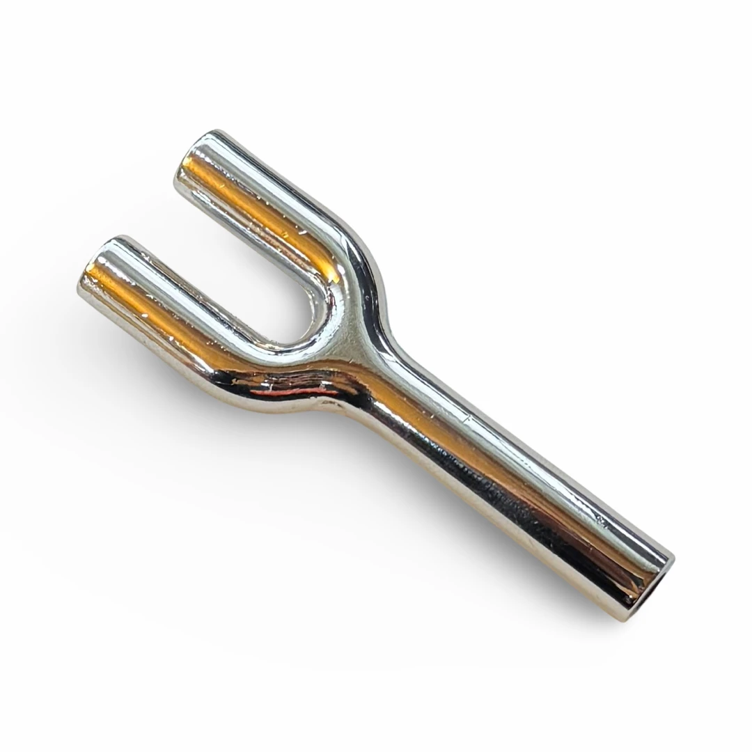 Doppel-Ziehröhrchen aus Aluminium (Silber, 70mm) – Stabil & Praktisch - from DieBallerei