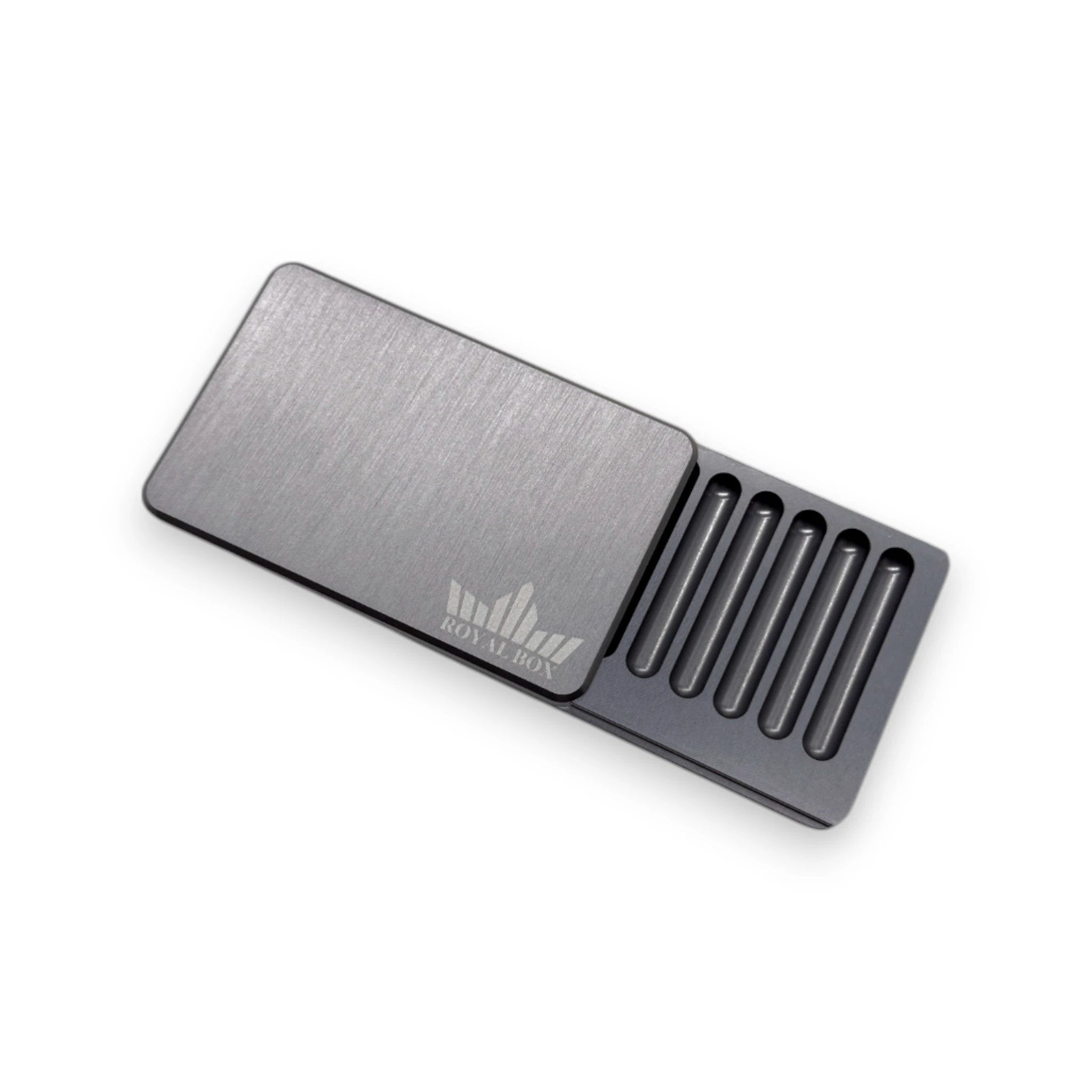 Die Royal Box Titanium Classic – Elegante Aufbewahrung im kompakten Design - from DieBallerei