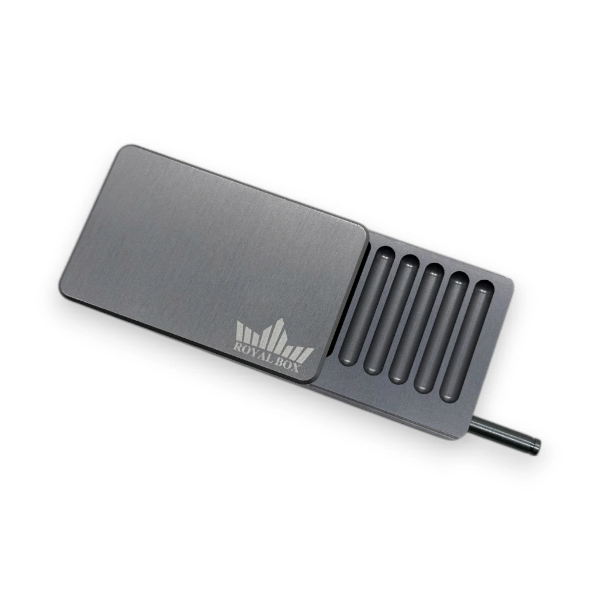 Die Royal Box Titanium Classic – Elegante Aufbewahrung im kompakten Design - from DieBallerei