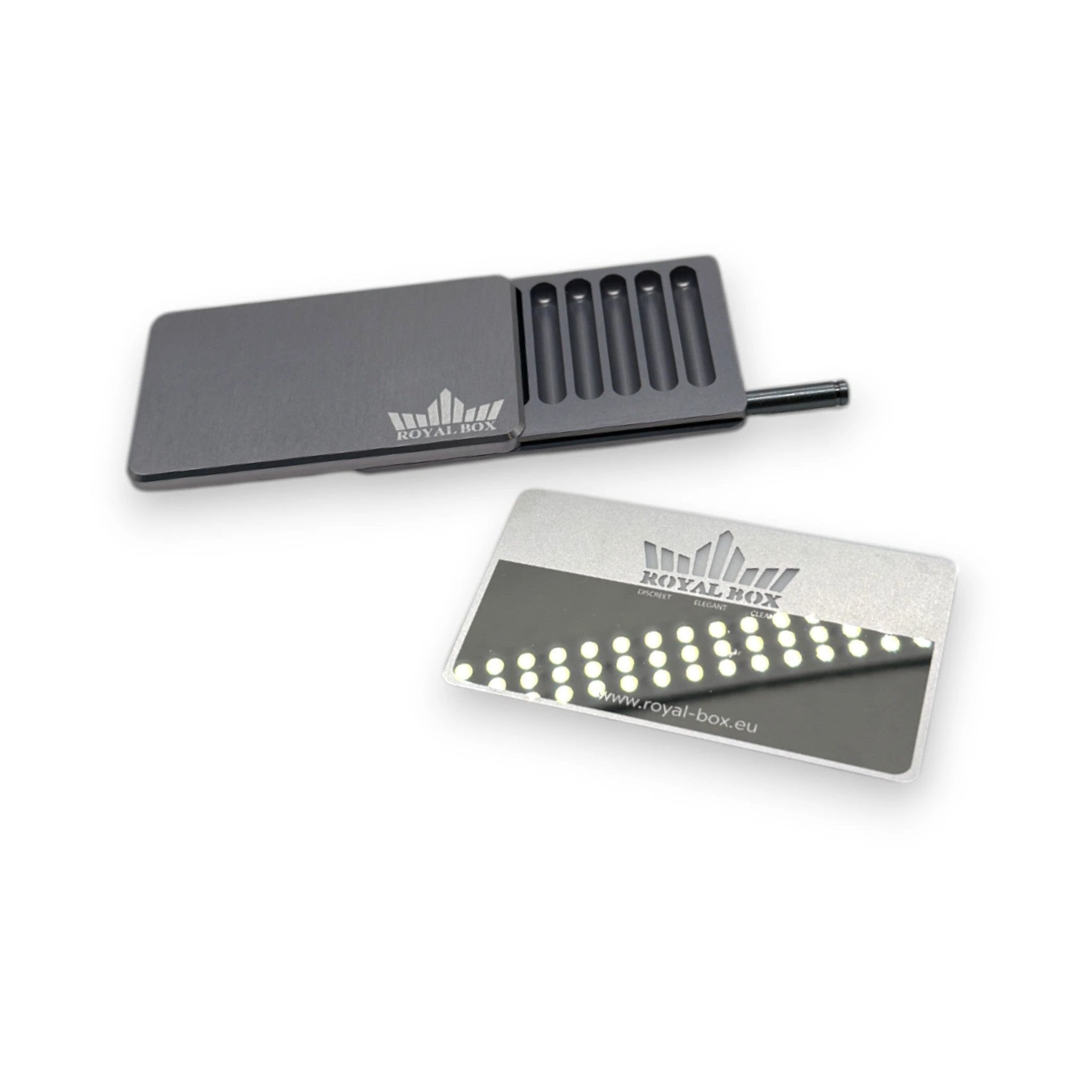 Die Royal Box Titanium Classic – Elegante Aufbewahrung im kompakten Design - from DieBallerei