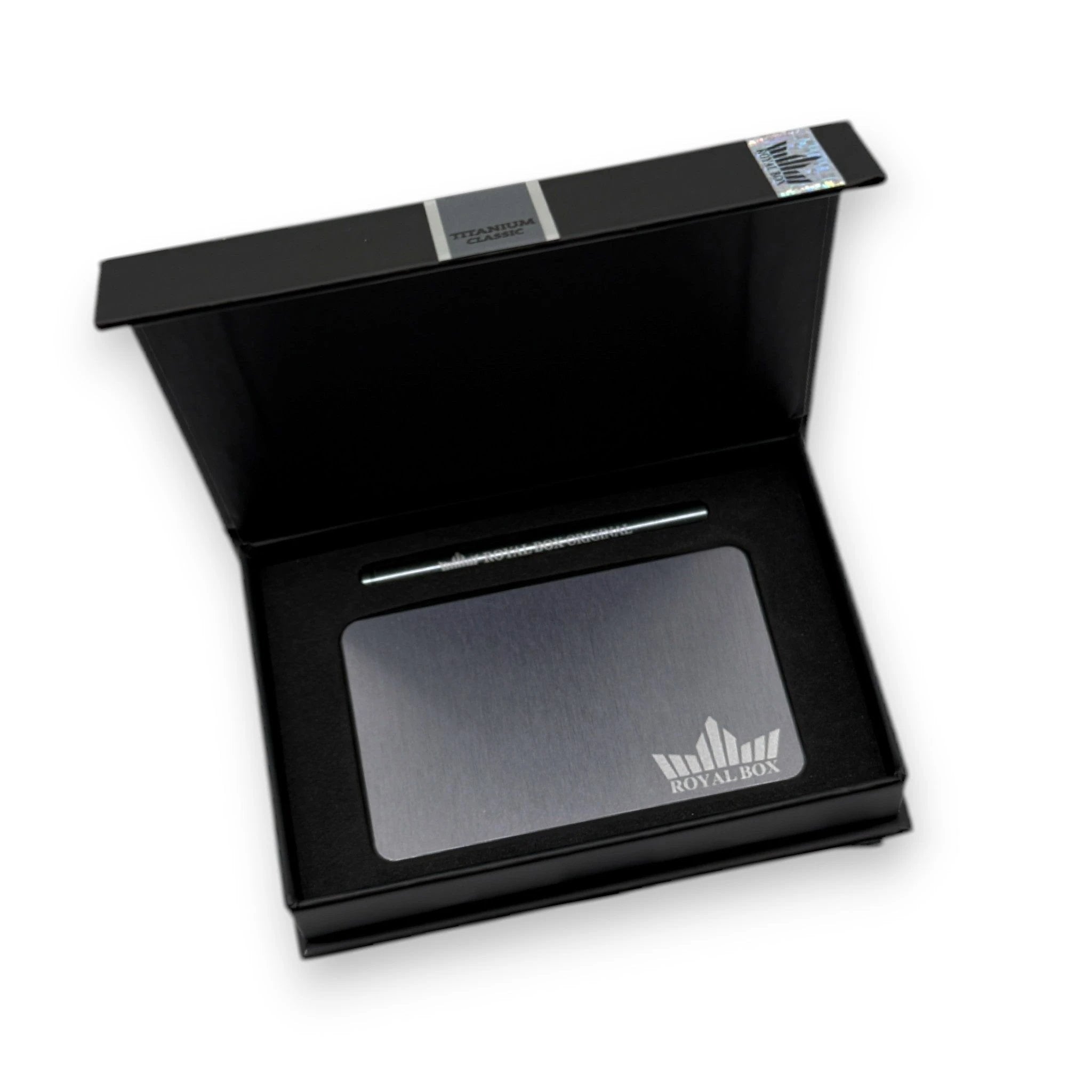 Die Royal Box Titanium Classic – Elegante Aufbewahrung im kompakten Design - from DieBallerei