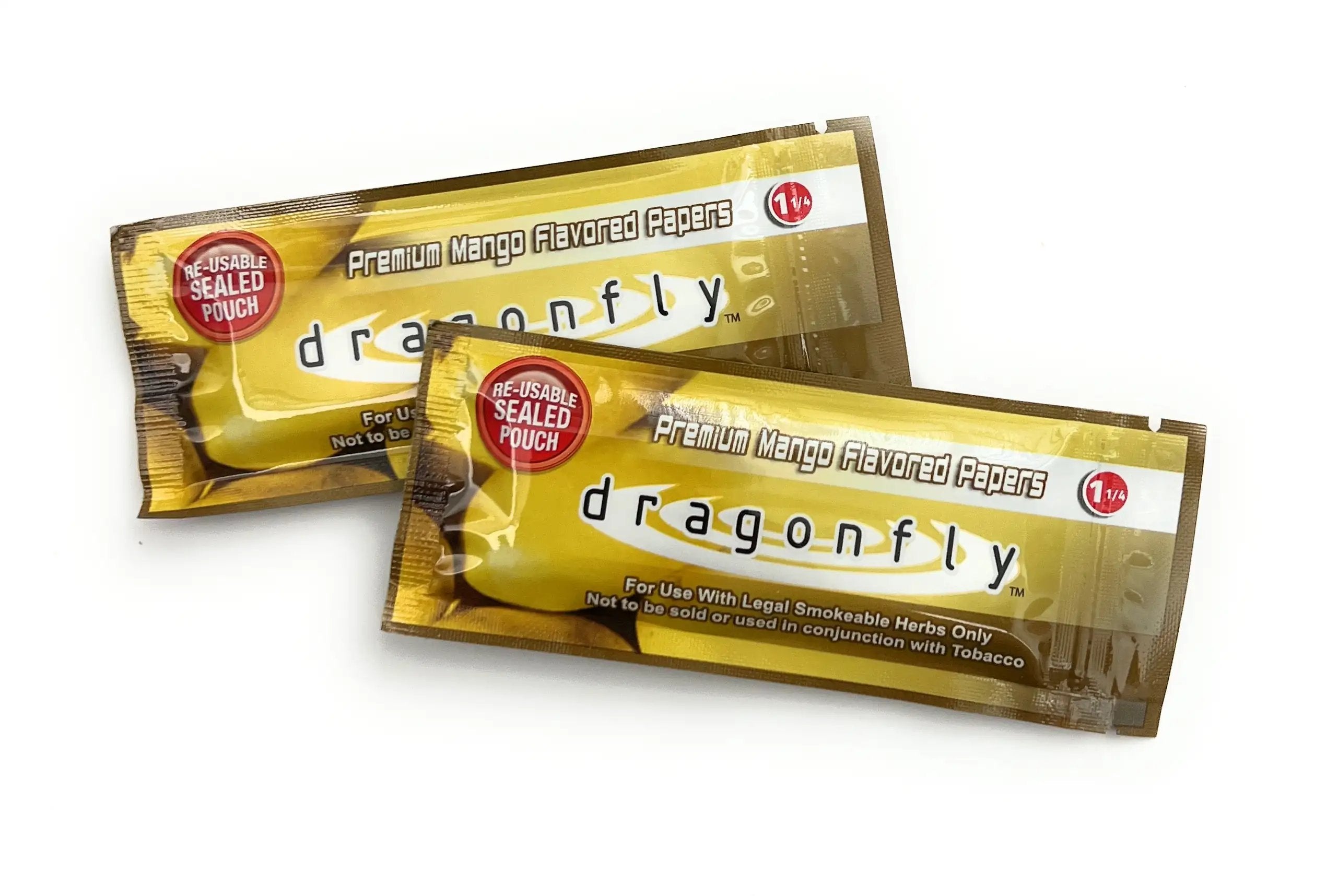 Papers „Fresh Mango“ – Aromatisierte Hanfpapers von Dragonfly - from DieBallerei