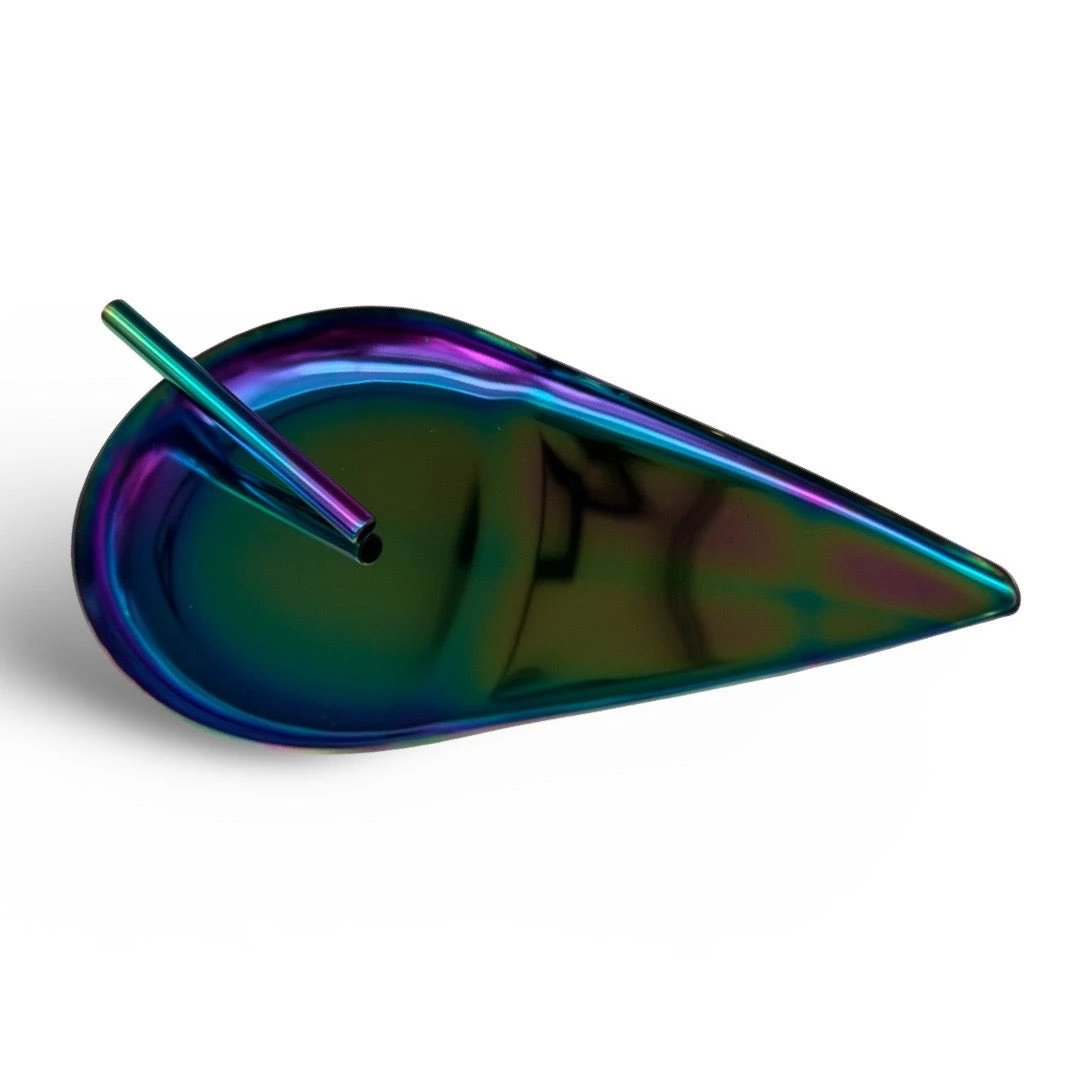 SET Regenbogen Tropfen/Träne – Elegante Ziehunterlage & Röhrchen - from DieBallerei