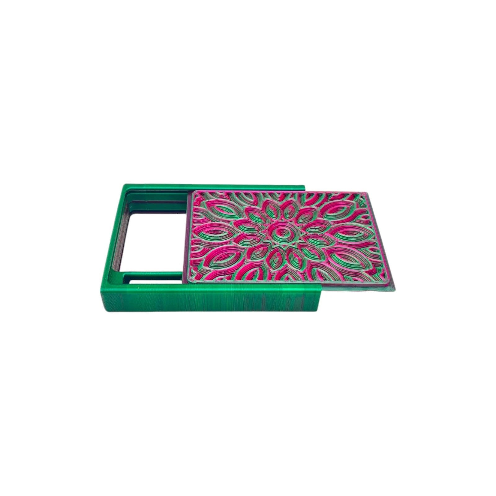 Baller-Box Infinity Blossoms Grün/Rot – inkl. Röhrchen & Karte - from DieBallerei