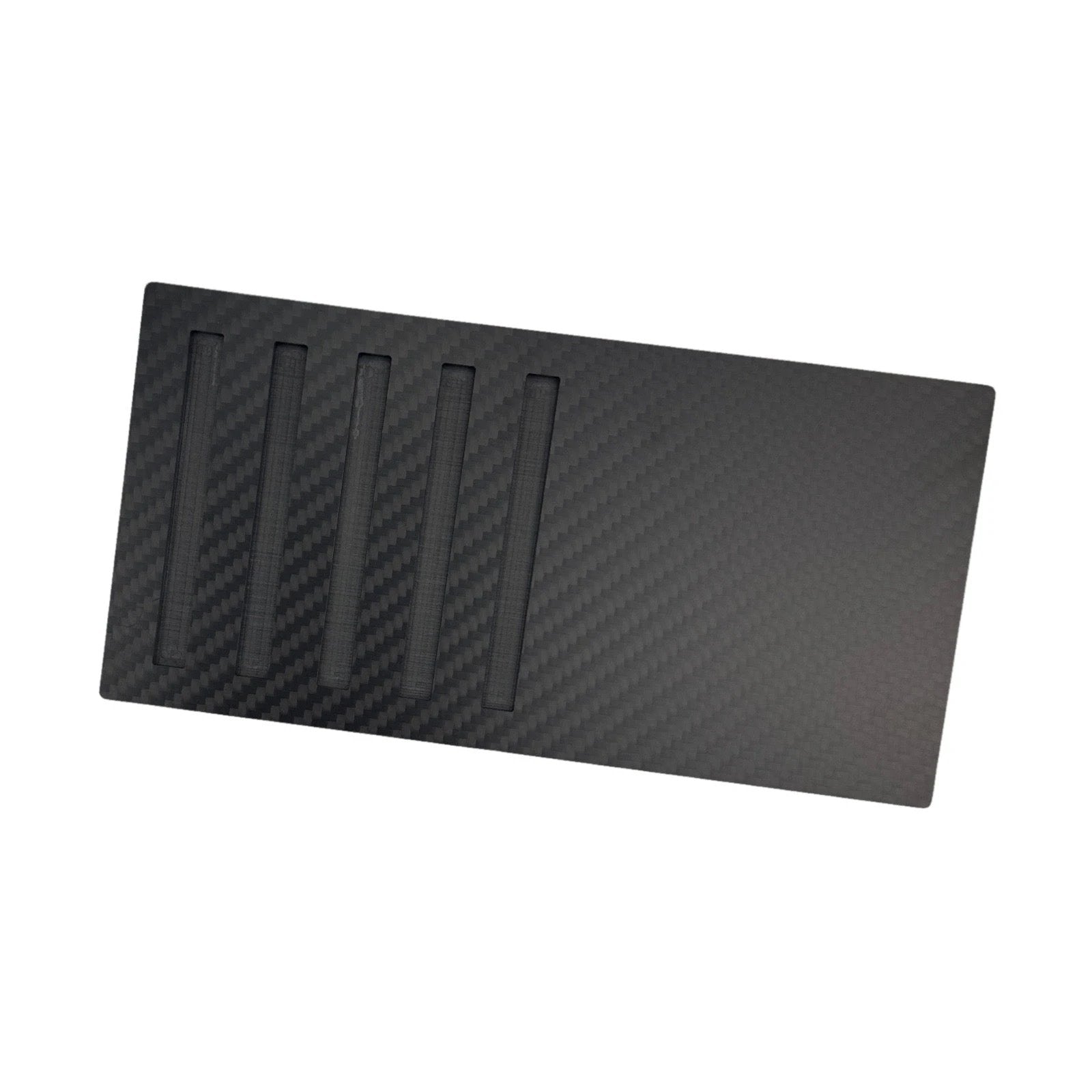 Carbon Unterlage mit 5 Einkerbungen – Stabil & Vielseitig - from DieBallerei