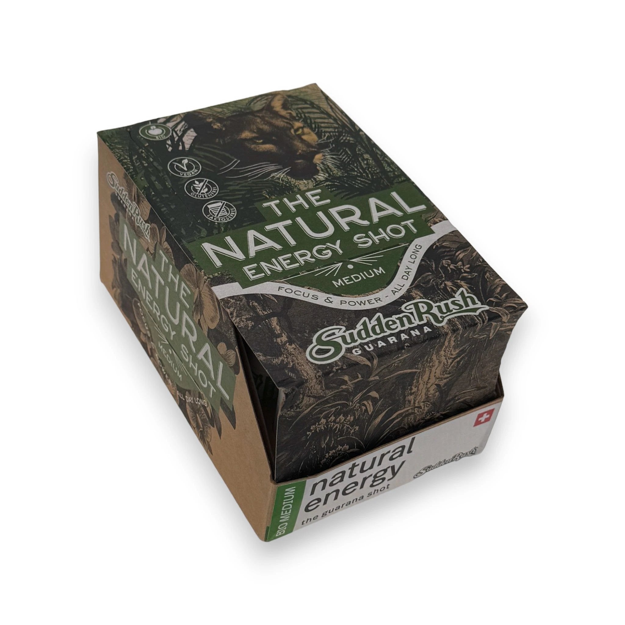 3x SuddenRush Guarana Bio Energy Shot (Medium) - from DieBallerei