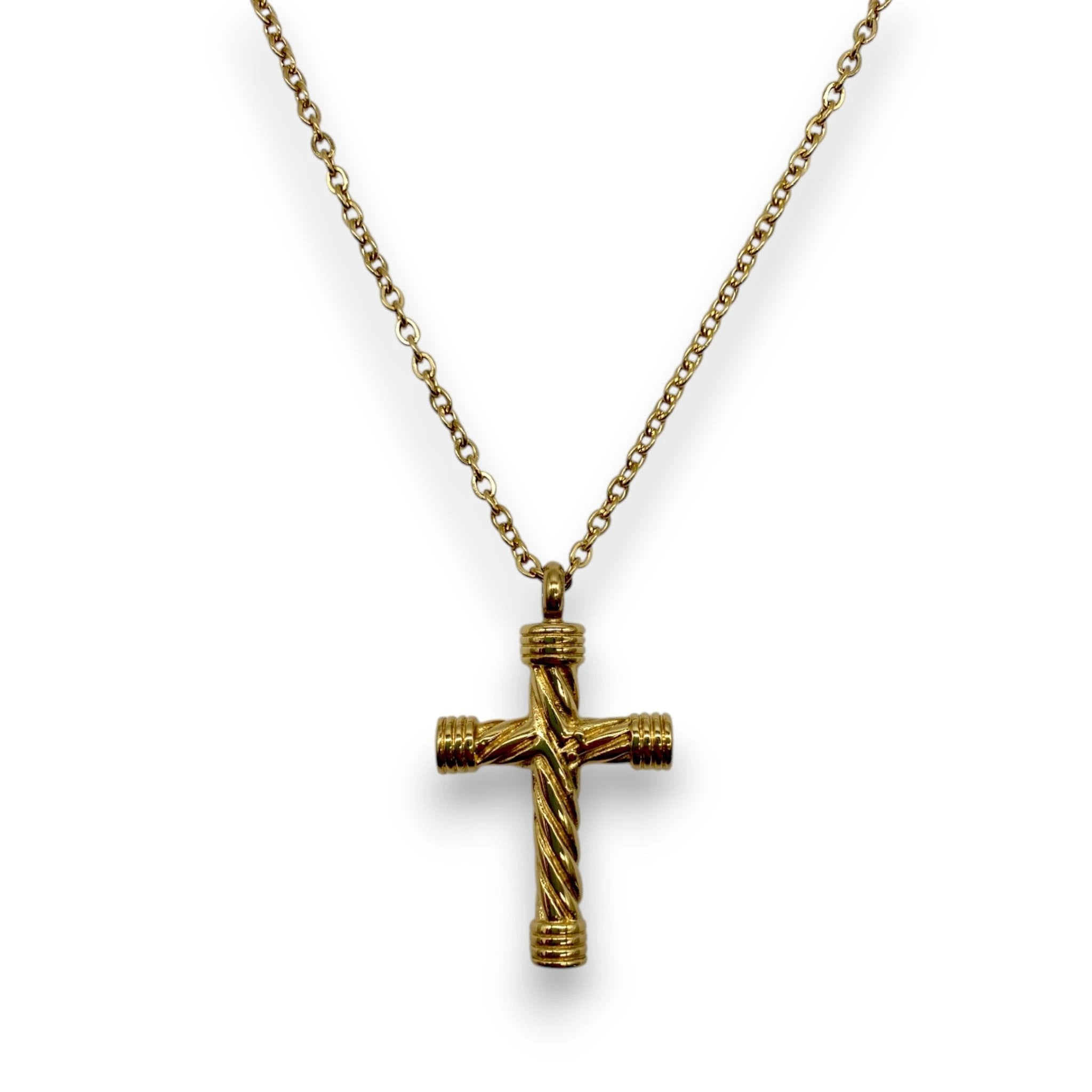 Goldene Kreuz-Halskette – Stylisch, praktisch und voller Überraschungen - from DieBallerei