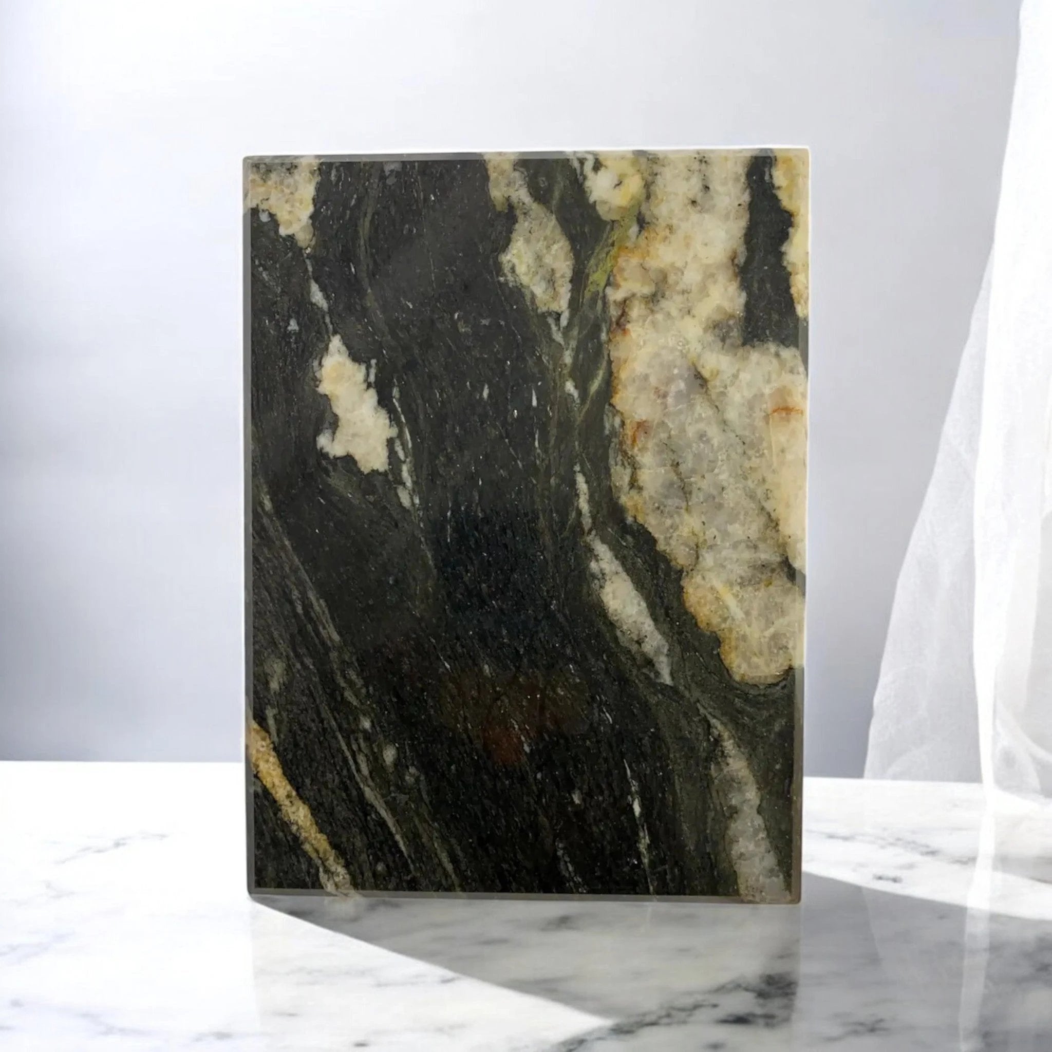 Kokaninchen Granit Untersetzer "Belvedere" hochwertige Aufbewahrungsschublade, Tassenuntersetzer, hochwertige Granitplatte - from DieBallerei