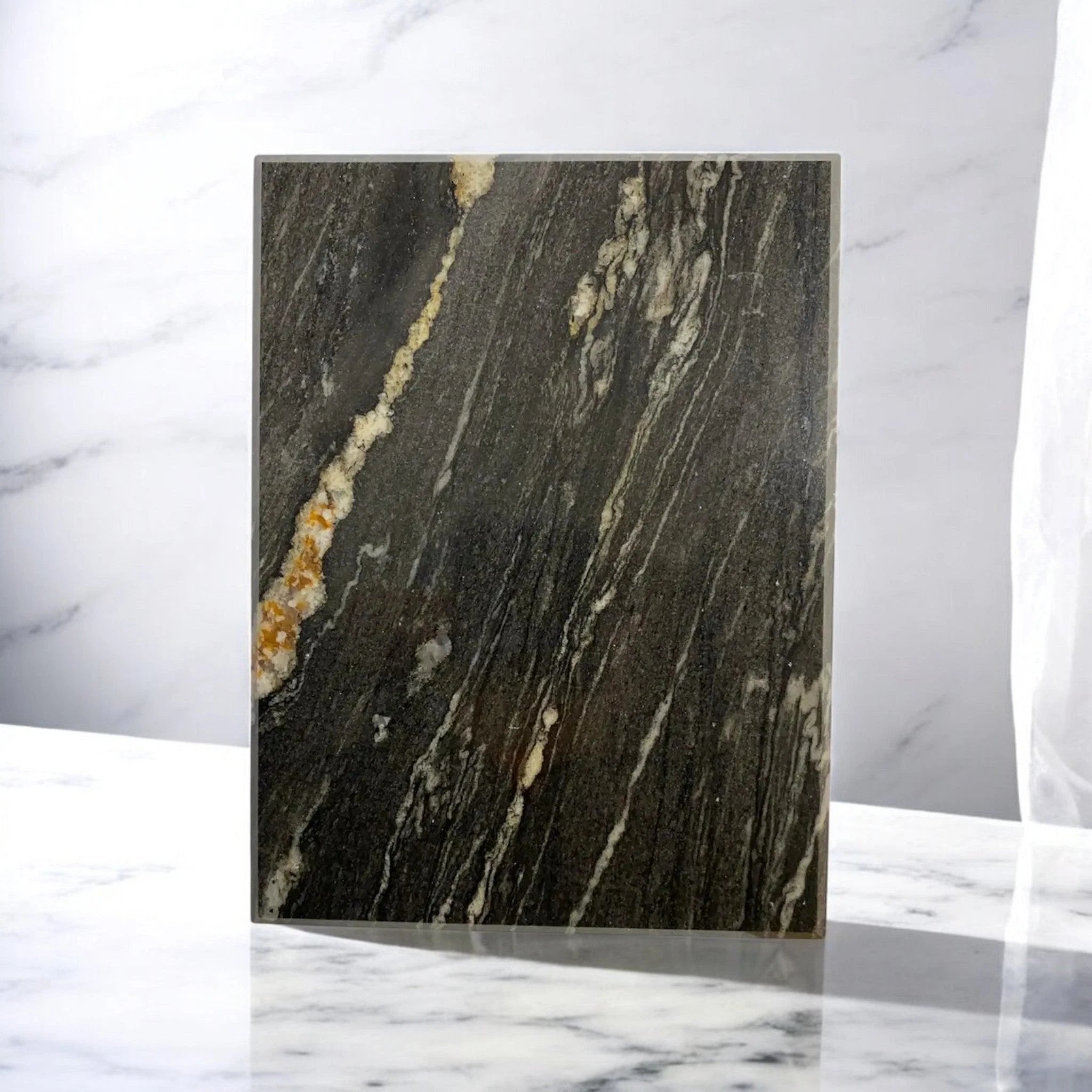 Kokaninchen Granit Untersetzer "Belvedere" hochwertige Aufbewahrungsschublade, Tassenuntersetzer, hochwertige Granitplatte - from DieBallerei