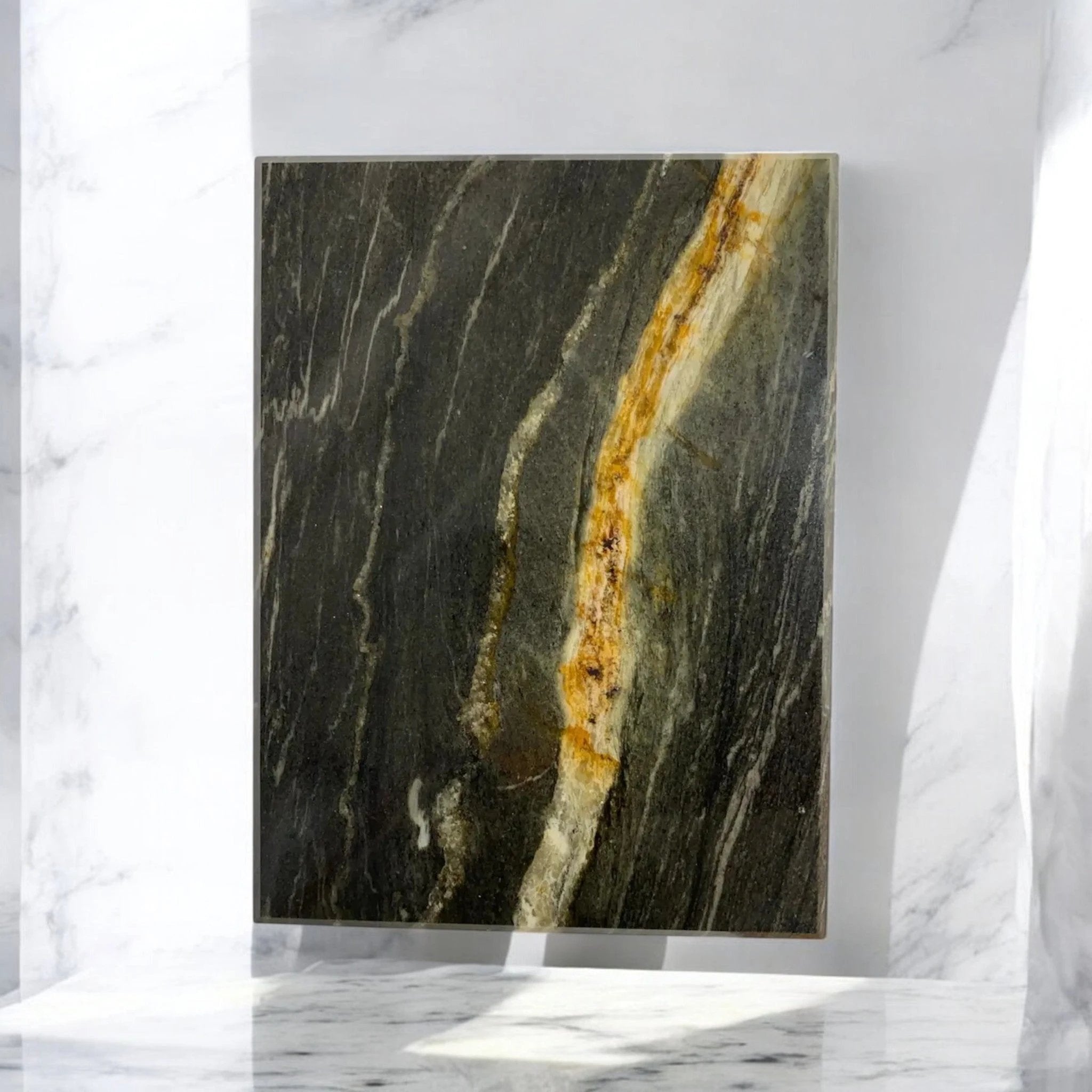 Kokaninchen Granit Untersetzer "Belvedere" hochwertige Aufbewahrungsschublade, Tassenuntersetzer, hochwertige Granitplatte - from DieBallerei