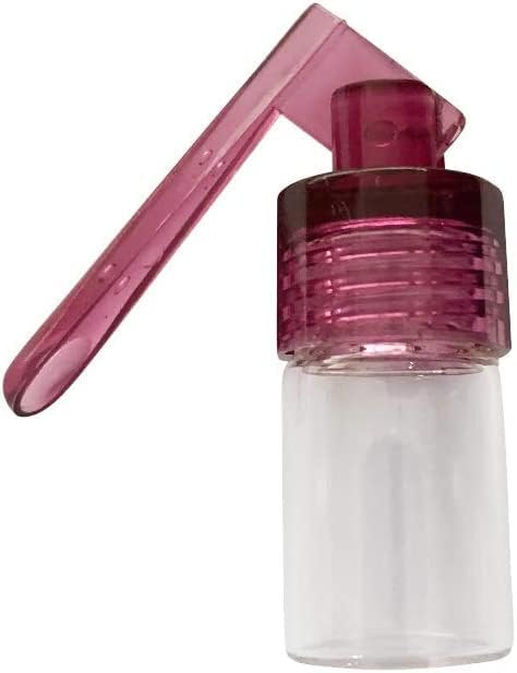 Kompaktes Schnupfset im schwarzen runden Hard Case – Ideal für unterwegs