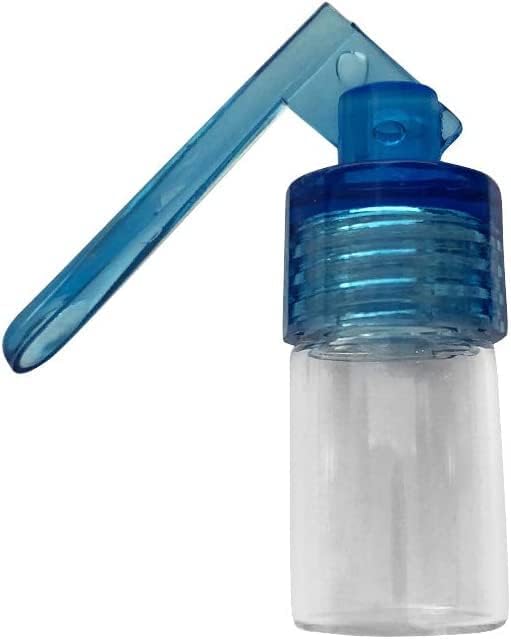 Kompaktes Schnupfset im schwarzen runden Hard Case – Ideal für unterwegs