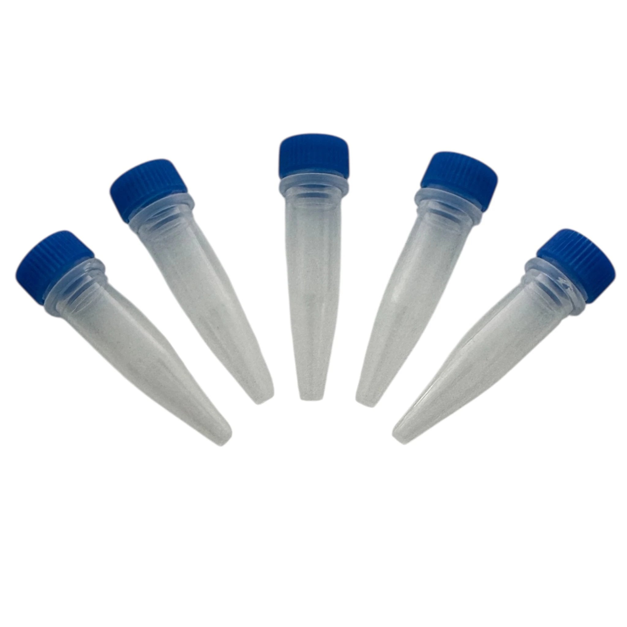 Micro Tubes 1,5 ml – 5er Set mit Schraubdeckel - dicht und wiederverwendbar - from DieBallerei