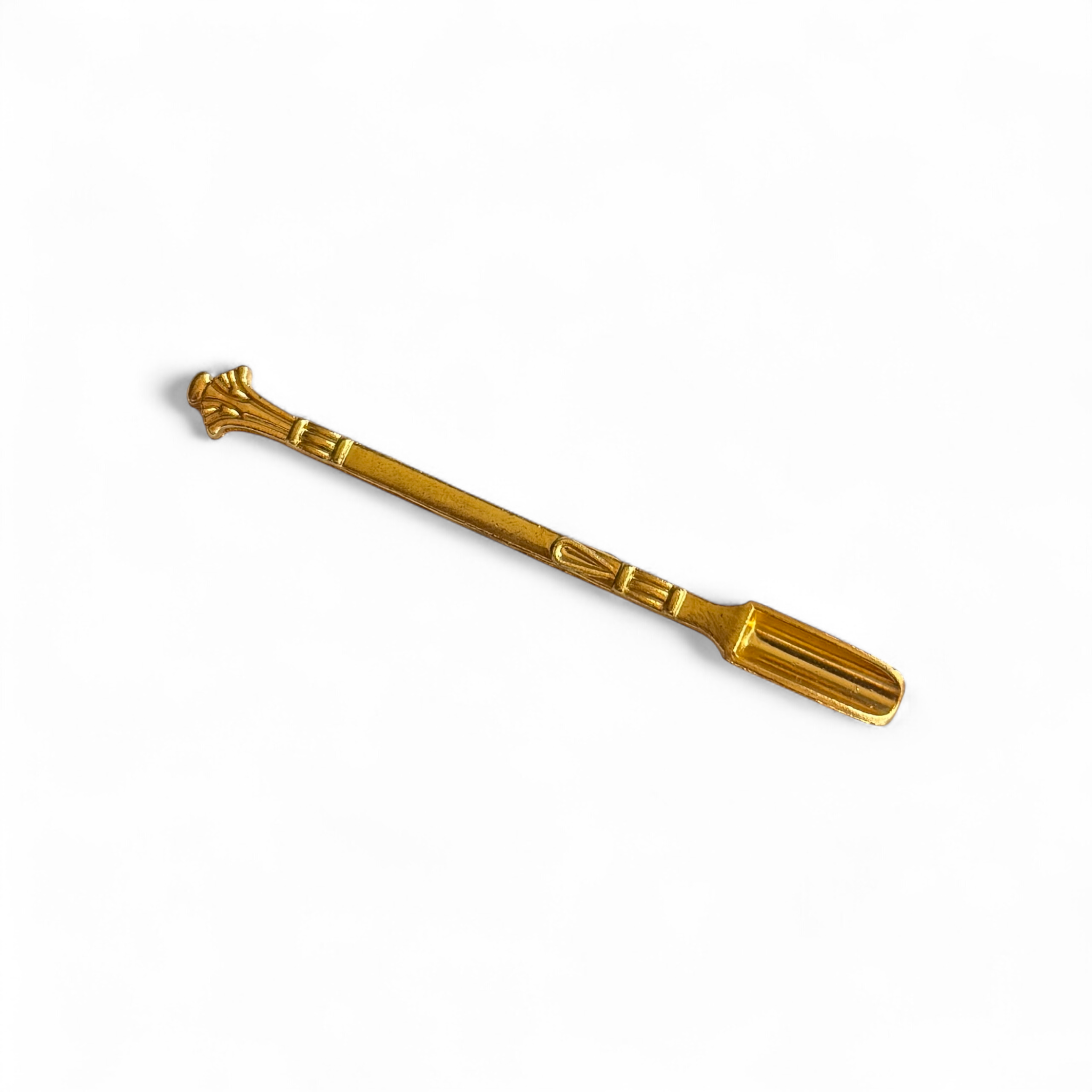 Mini-Löffel 2er-Set (85mm) ohne Ösenloch in Gold