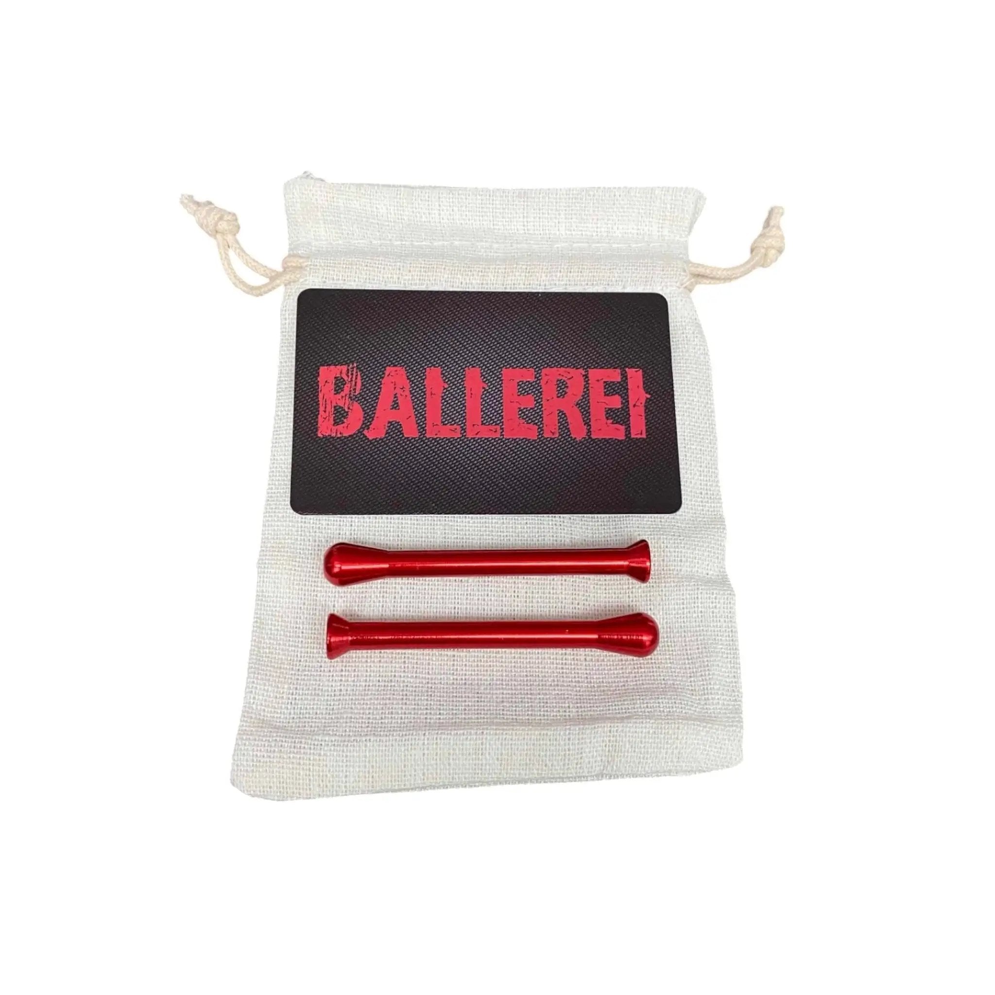 Mini-Set "Ballerei Rot" – Kompakt, Stylisch & Perfekt für unterwegs - from DieBallerei
