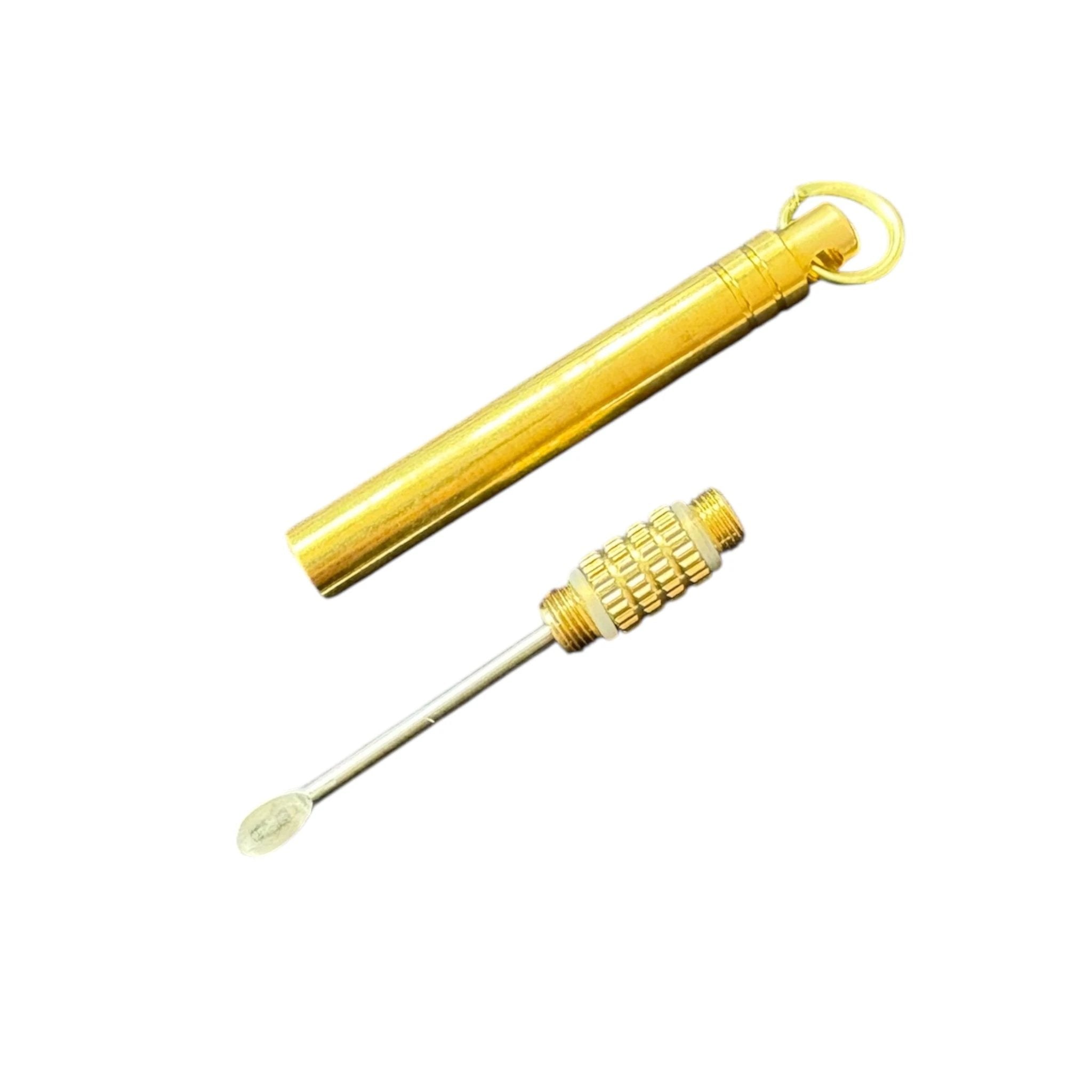 Mini Teleskop-Löffel Gold – Ausziehbar & Schlüsselring-kompatibel - from DieBallerei