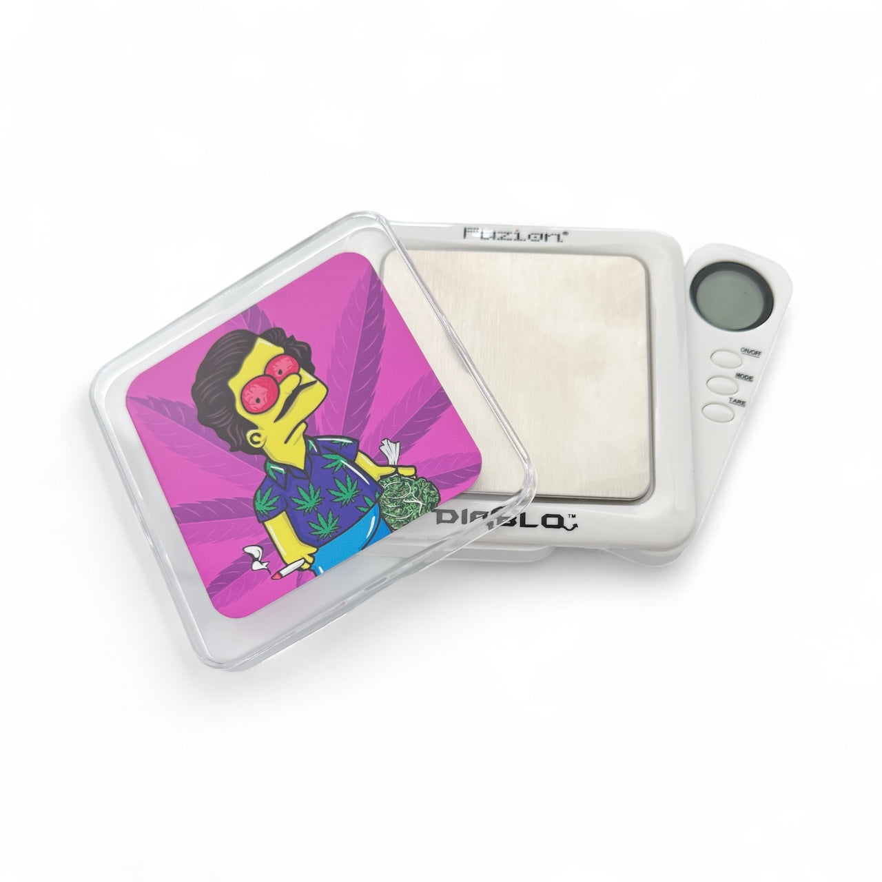 Mini Waage im exklusiven Comic-Look – Für präzise Messungen unterwegs – 100g / 0,01g Genauigkeit