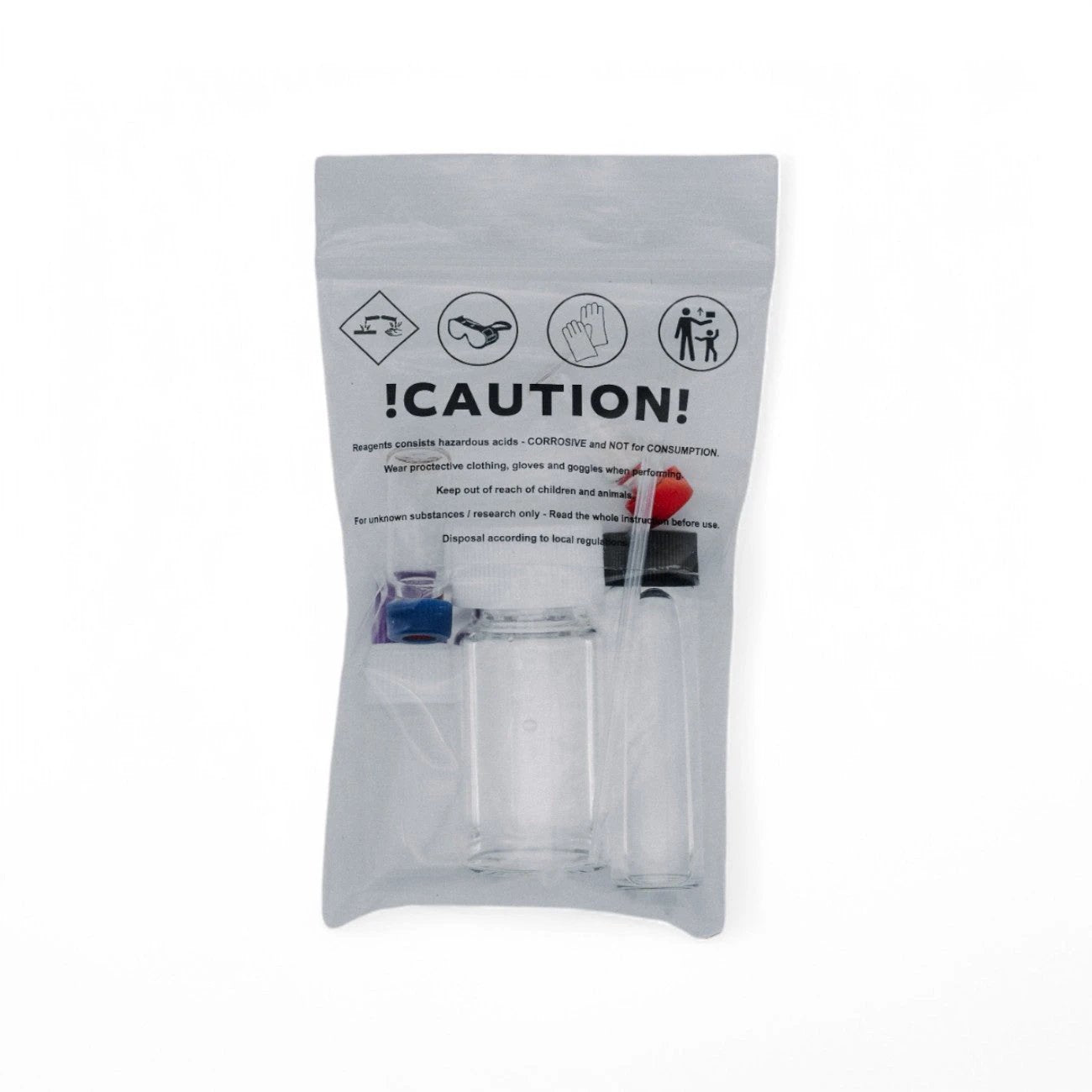 Miraculix Mobiler Schnelltest zur Bestimmung des MDMA-Gehalts & Streckstoffdetektierung (MDMA advanced QTest) - from DieBallerei