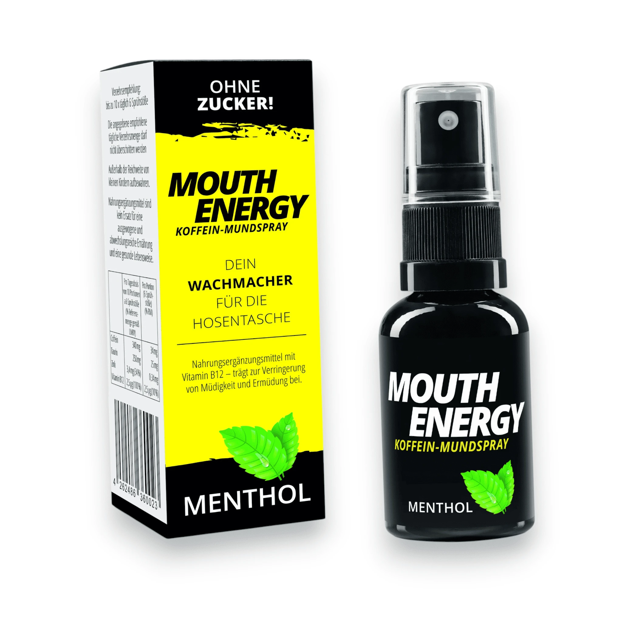 Mouth Energy – Der schnellste Energy-Kick der Welt! Mundspray - from DieBallerei