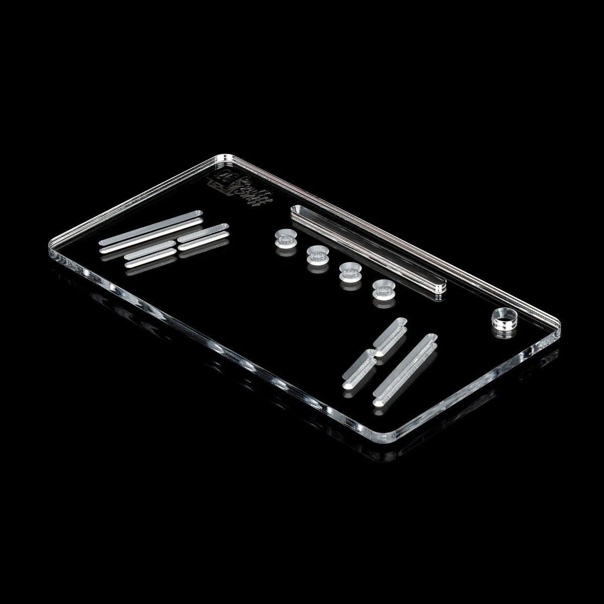 OG SNUFF Fusion-Snuffboard – 6 Rillen + 4 Vertiefungen - from DieBallerei