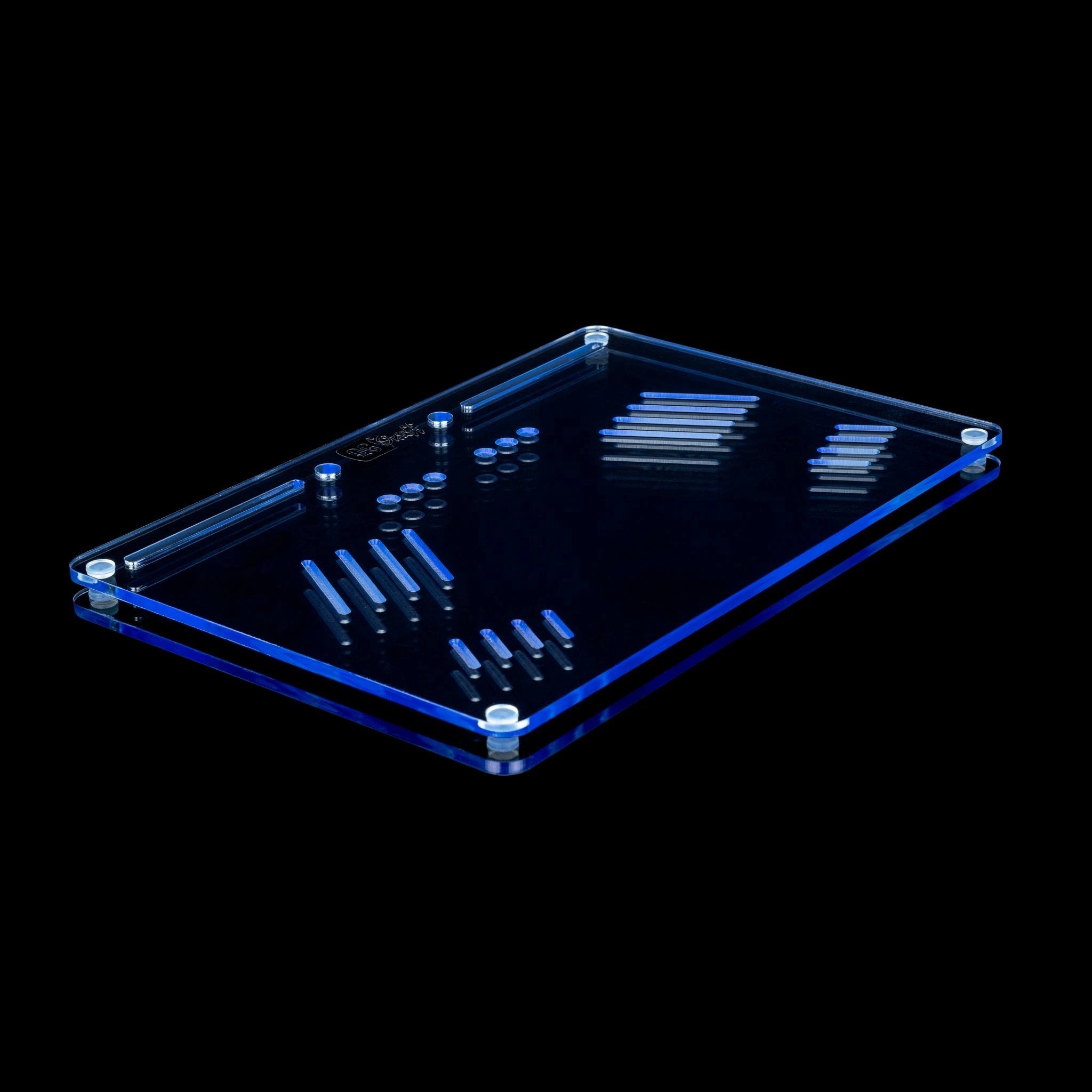 OG SNUFF Platter Board – Großes Snuff Board für Vielseitige Nutzung – 8 Rillen & 8 Vertiefungen - from DieBallerei