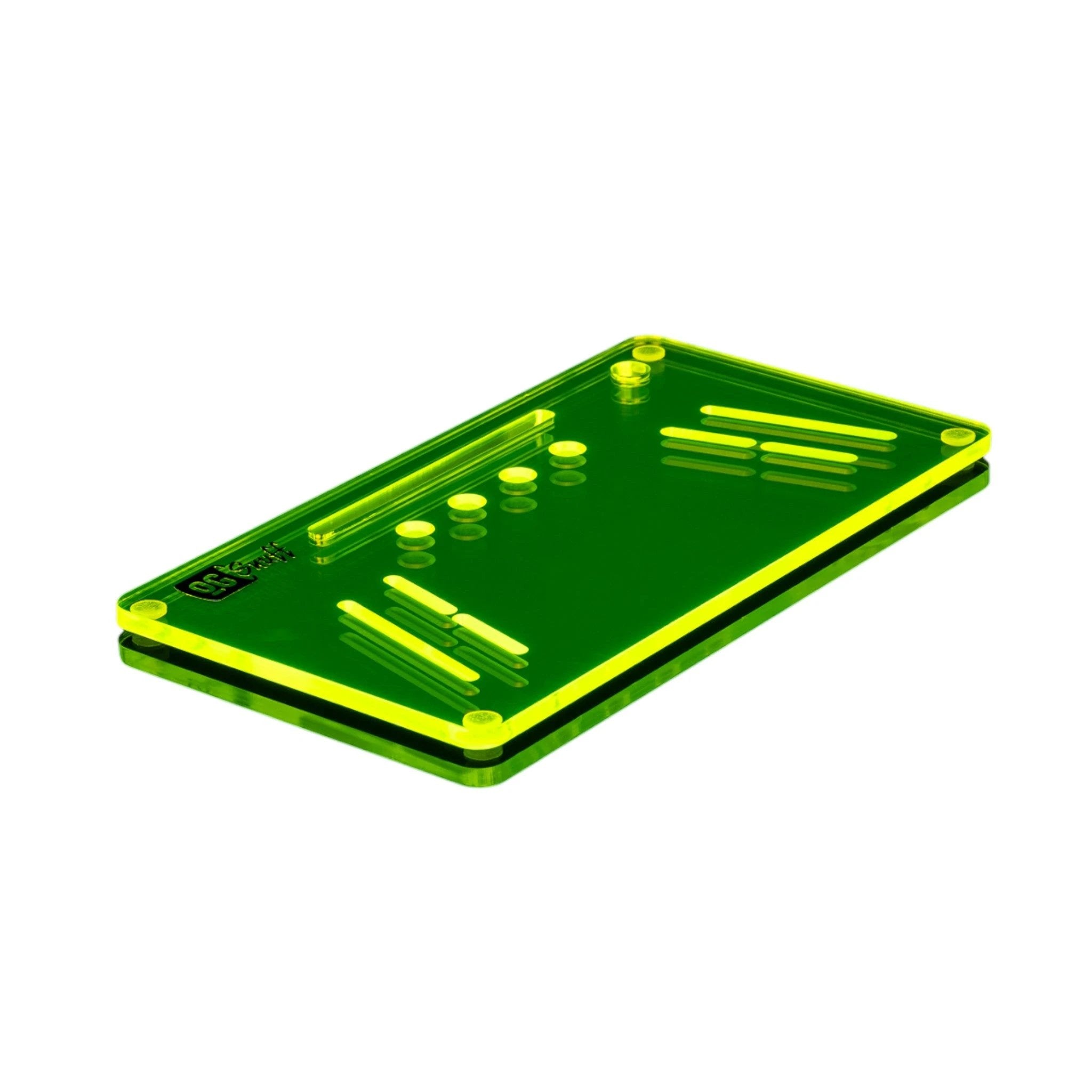 OG SNUFF Fusion-Snuffboard – 6 Rillen + 4 Vertiefungen - from DieBallerei