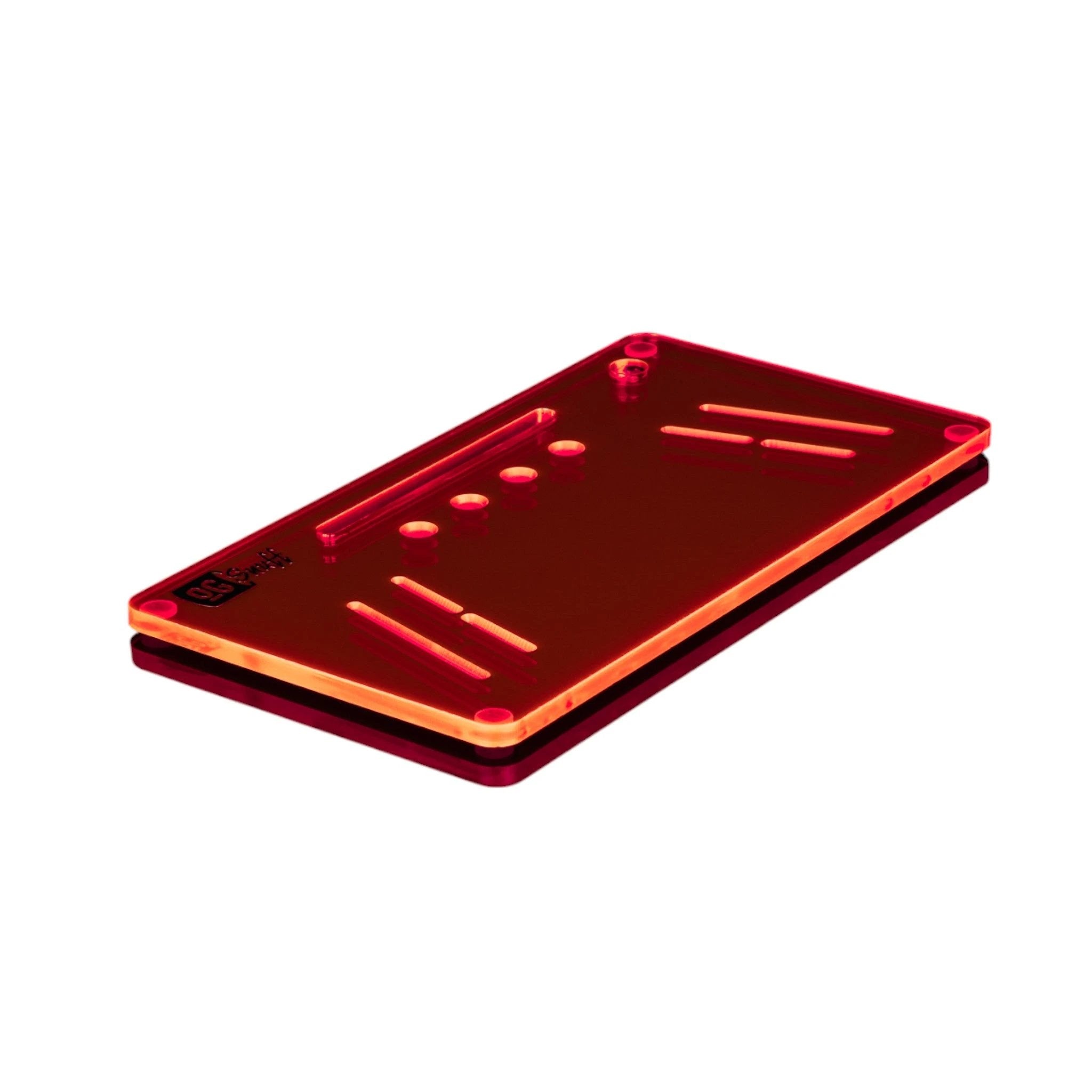 OG SNUFF Fusion-Snuffboard – 6 Rillen + 4 Vertiefungen - from DieBallerei