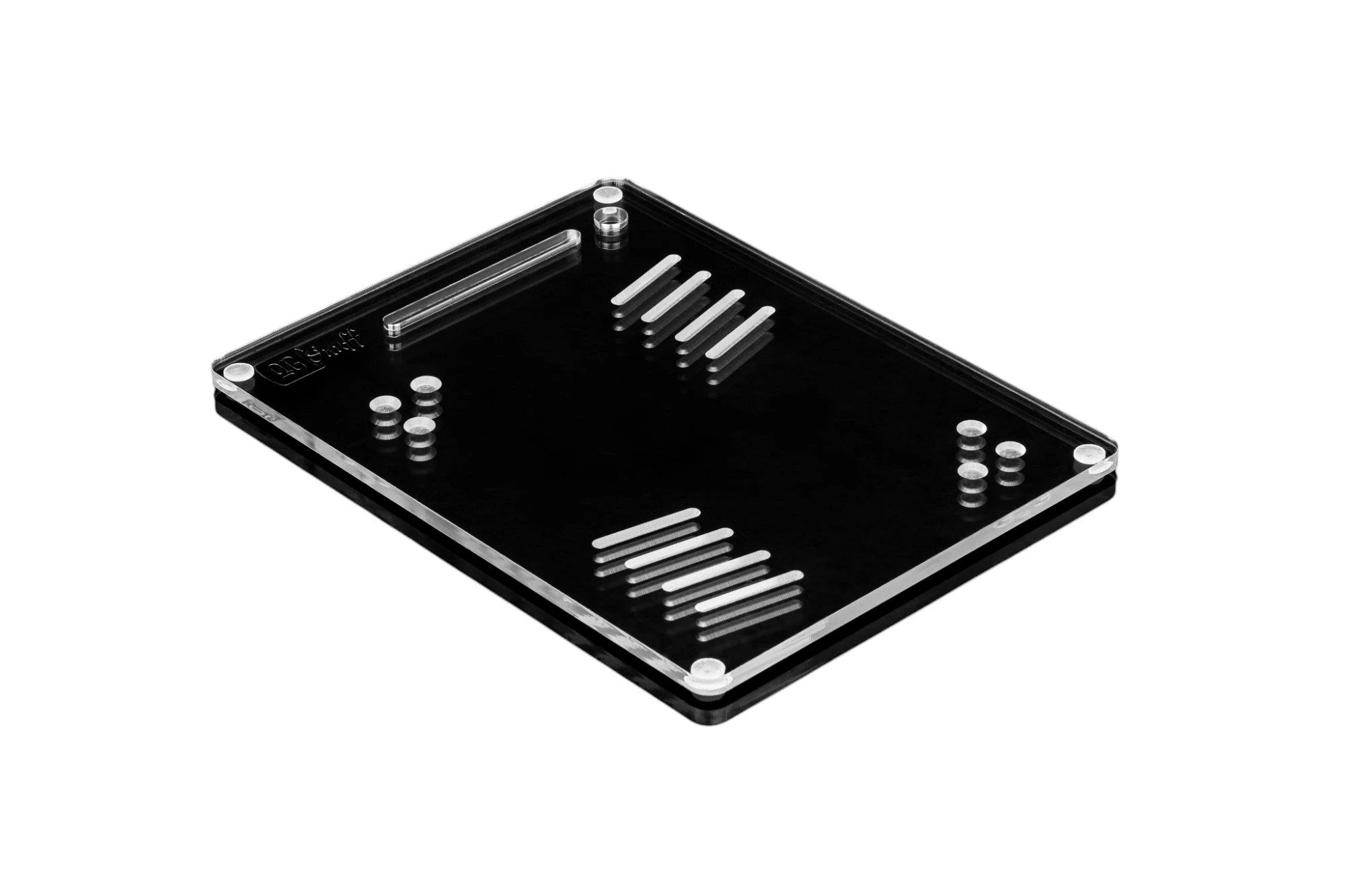 OG SNUFF Snuff Board Tablet – 8 Rillen & 6 Vertiefungen – UV-Reaktive Farboptionen - from DieBallerei