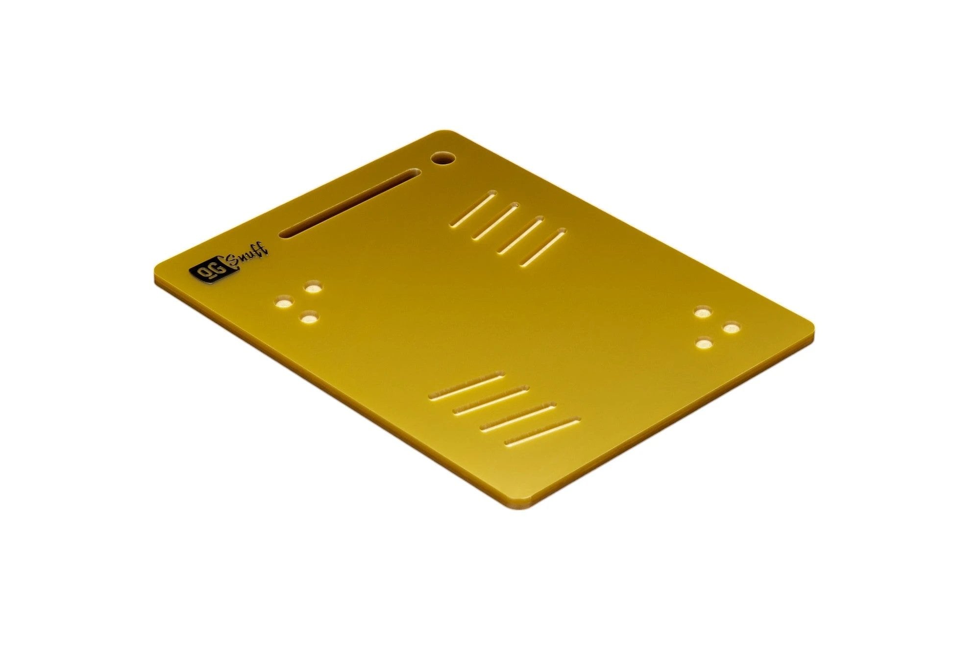 OG SNUFF Snuff Board Tablet – 8 Rillen & 6 Vertiefungen – UV-Reaktive Farboptionen - from DieBallerei