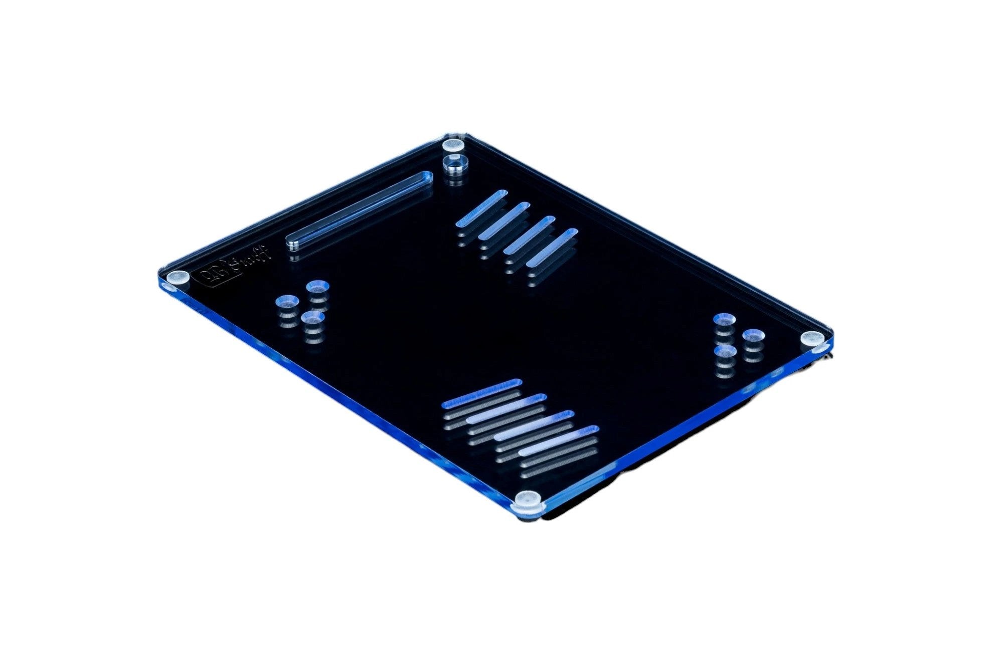 OG SNUFF Snuff Board Tablet – 8 Rillen & 6 Vertiefungen – UV-Reaktive Farboptionen - from DieBallerei