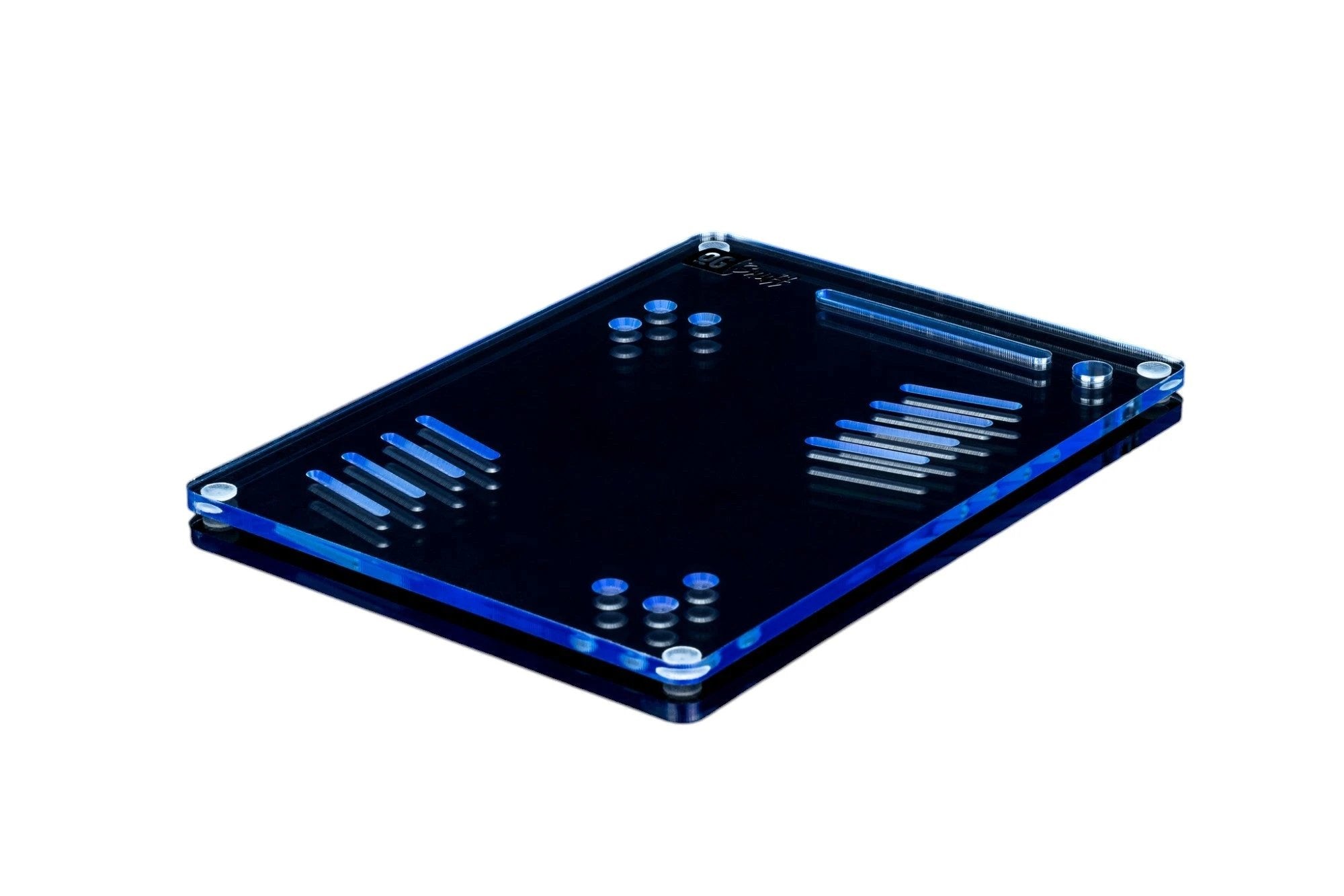 OG SNUFF Snuff Board Tablet – 8 Rillen & 6 Vertiefungen – UV-Reaktive Farboptionen - from DieBallerei