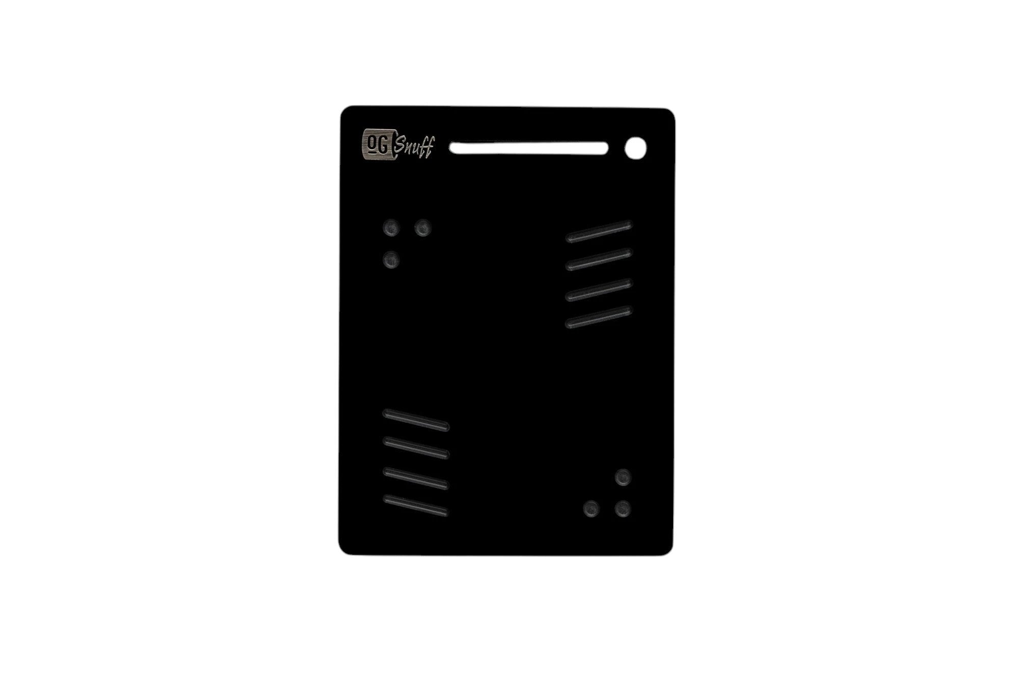 OG SNUFF Snuff Board Tablet – 8 Rillen & 6 Vertiefungen – UV-Reaktive Farboptionen - from DieBallerei