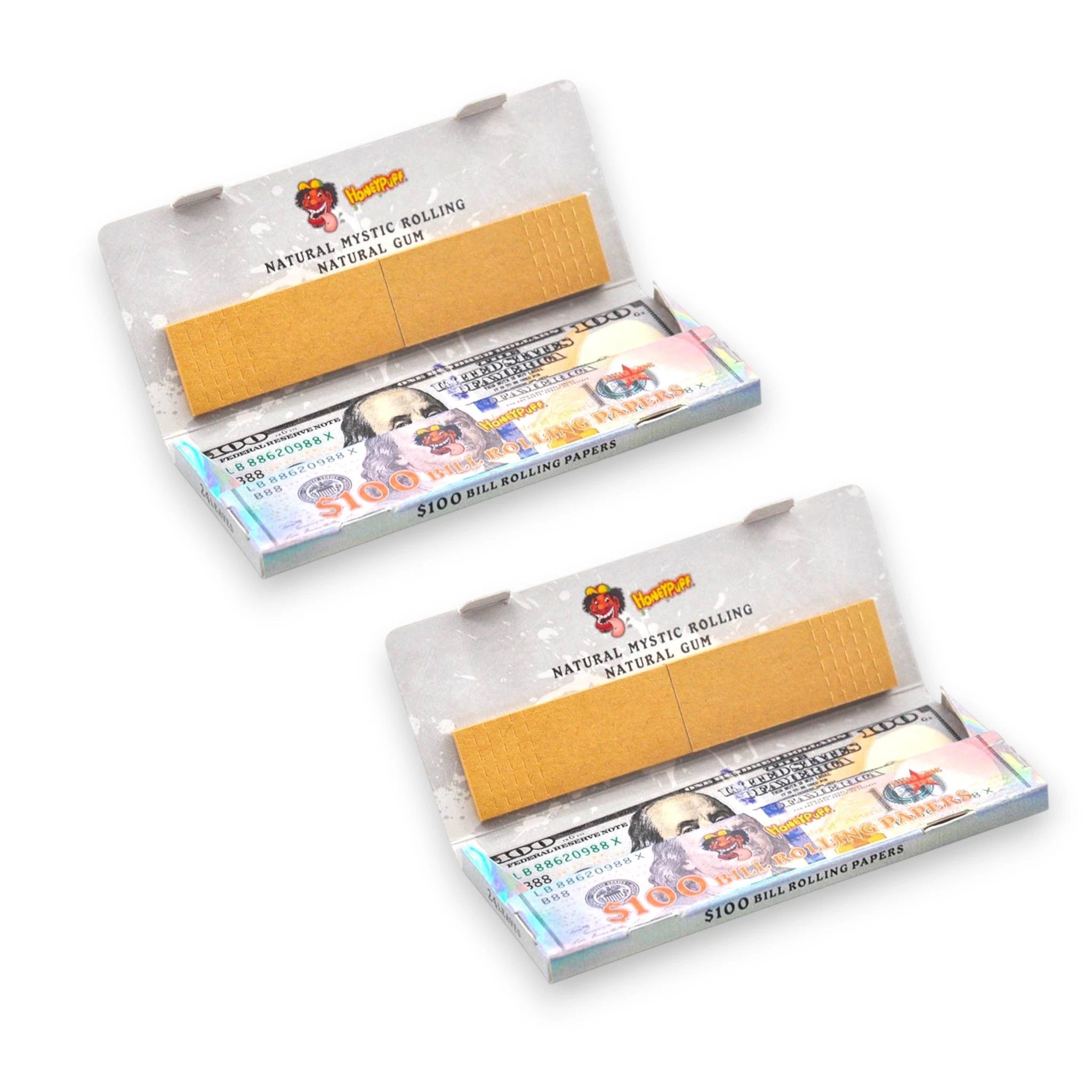 100 Dollar Schein Papers – inkl. Tip-Booklet - Kingsize - from DieBallerei