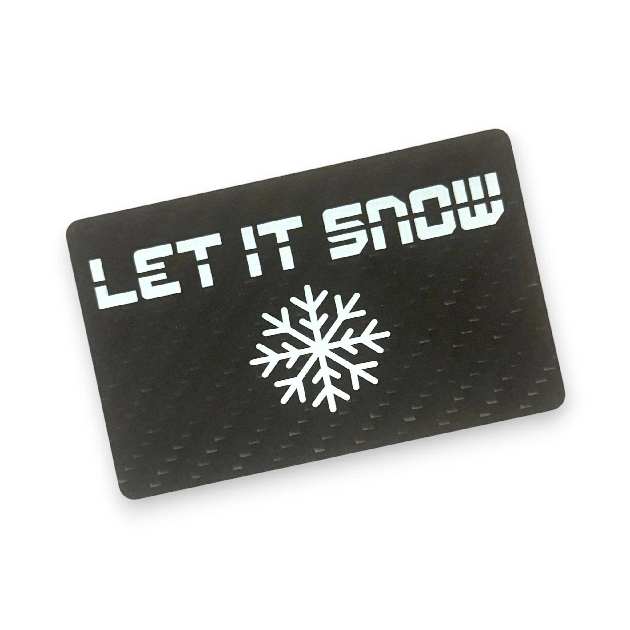 3-er Set Hack Karte aus Carbon – 3 stylische Designs! - from DieBallerei