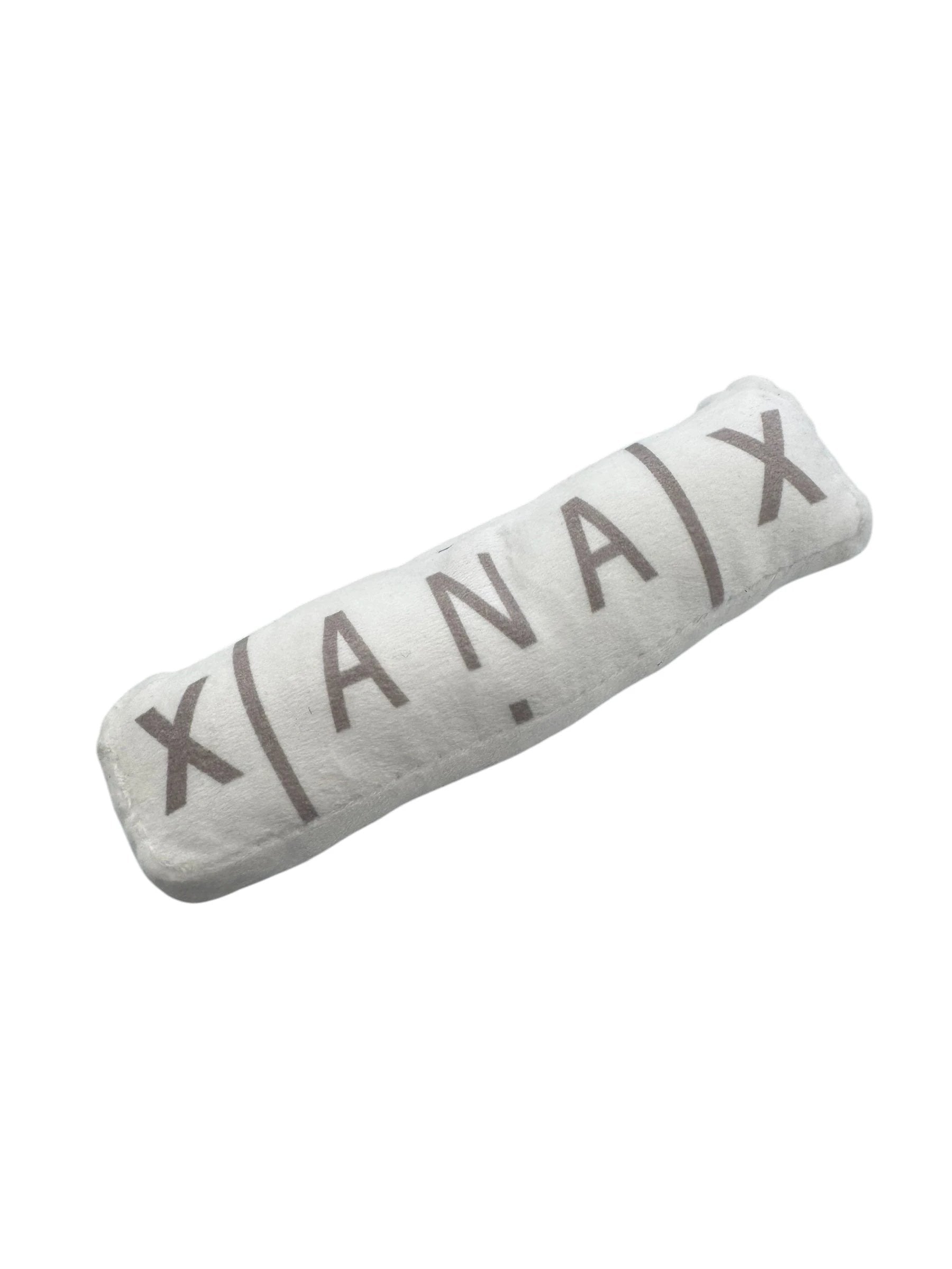 Hundespielzeug – Tablettenform - Xanax, 20cm x 5cm mit Quietsch-Element - Joint from DieBallerei