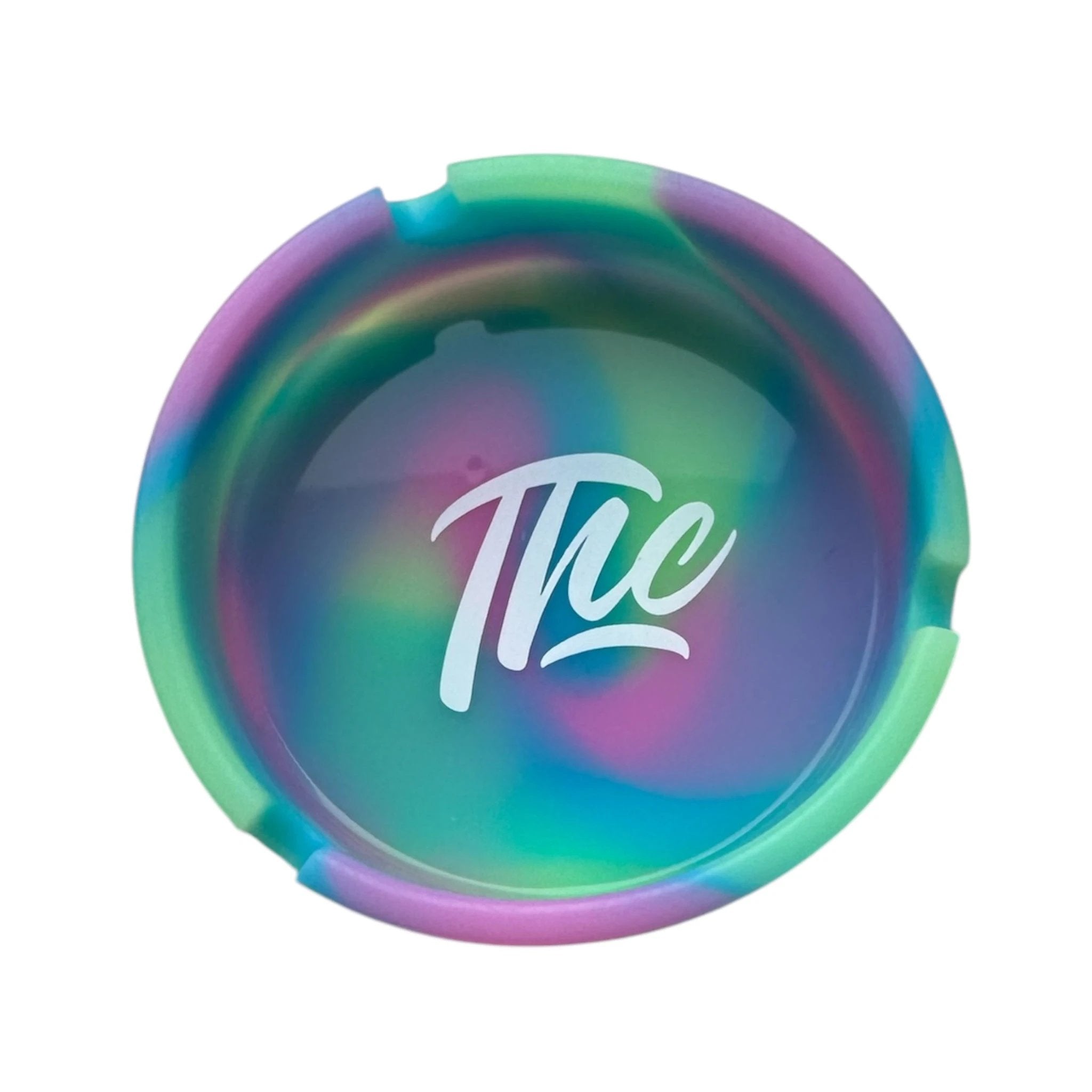 Tom Hemps Berlin THCrew Silicon Ashtray – Rainbow & Purple & Lime - from DieBallerei