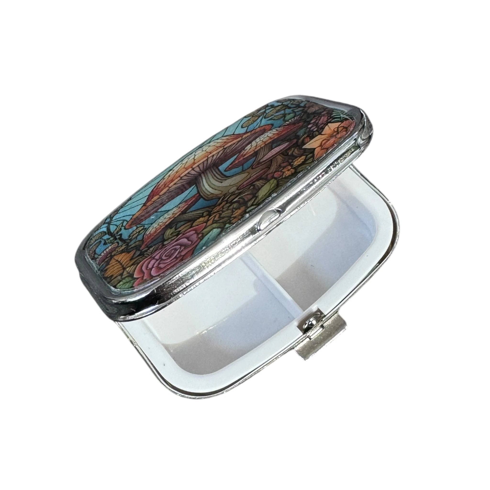 Pillendose „Psychedelic Shroom“ – klein, bunt, praktisch - from DieBallerei