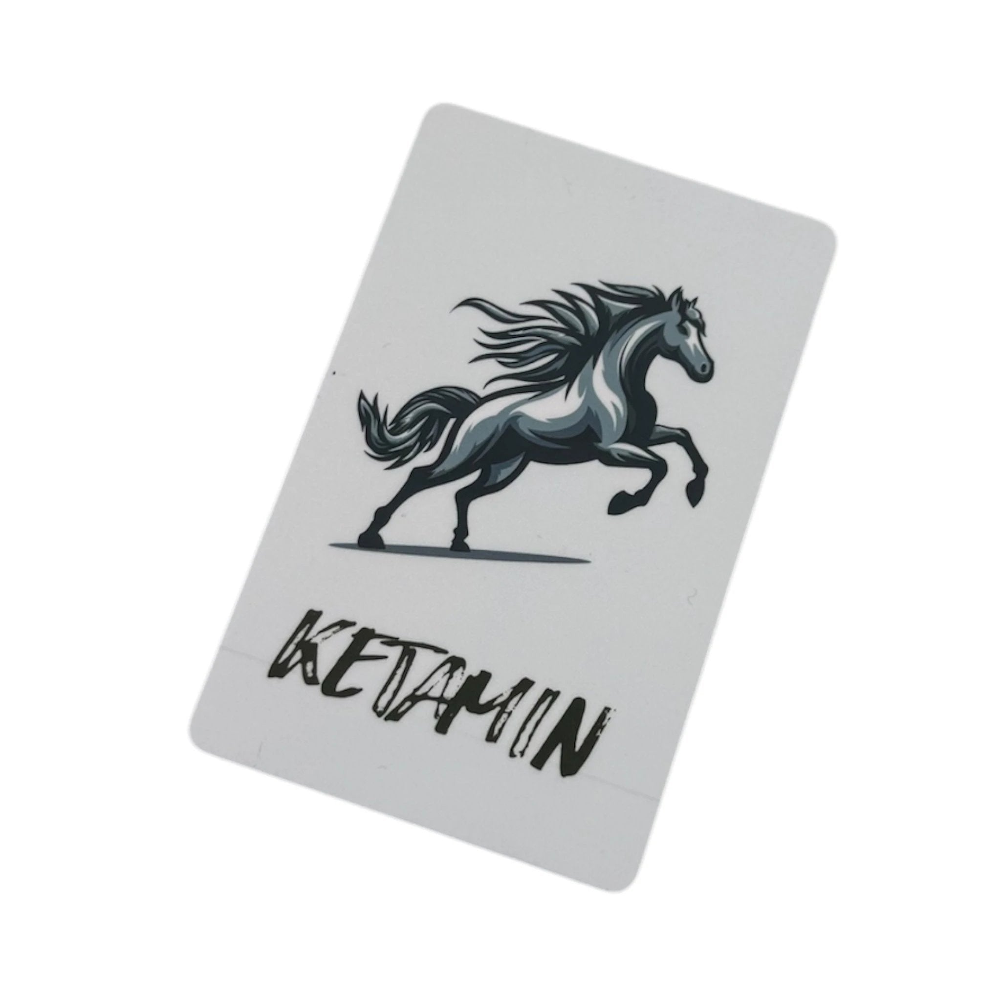 Hack-Karte „KETAMIN“ – Galopp für die Sinne - from DieBallerei