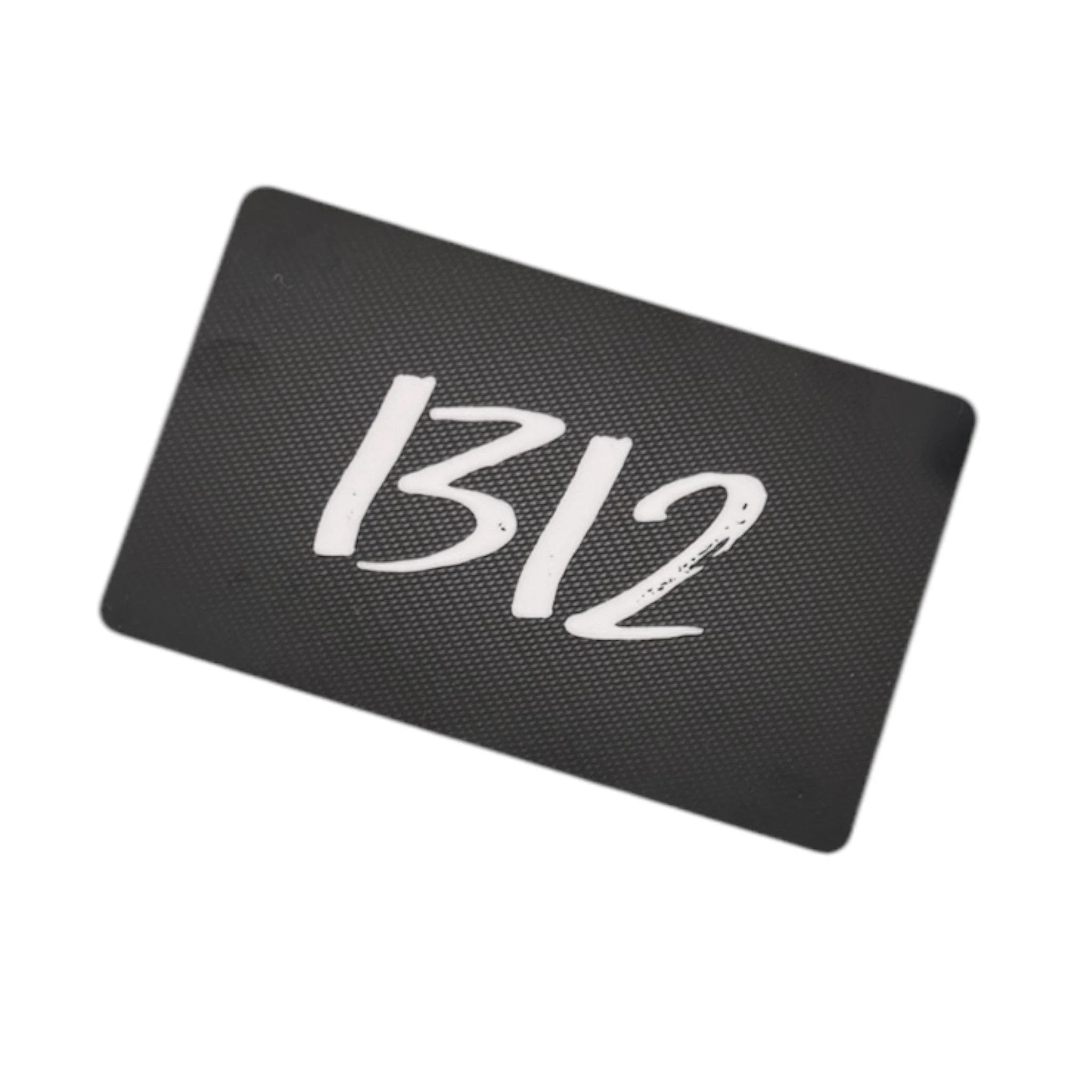 Hack-Karte „1312“ – Klare Kante im Carbon Look - from DieBallerei