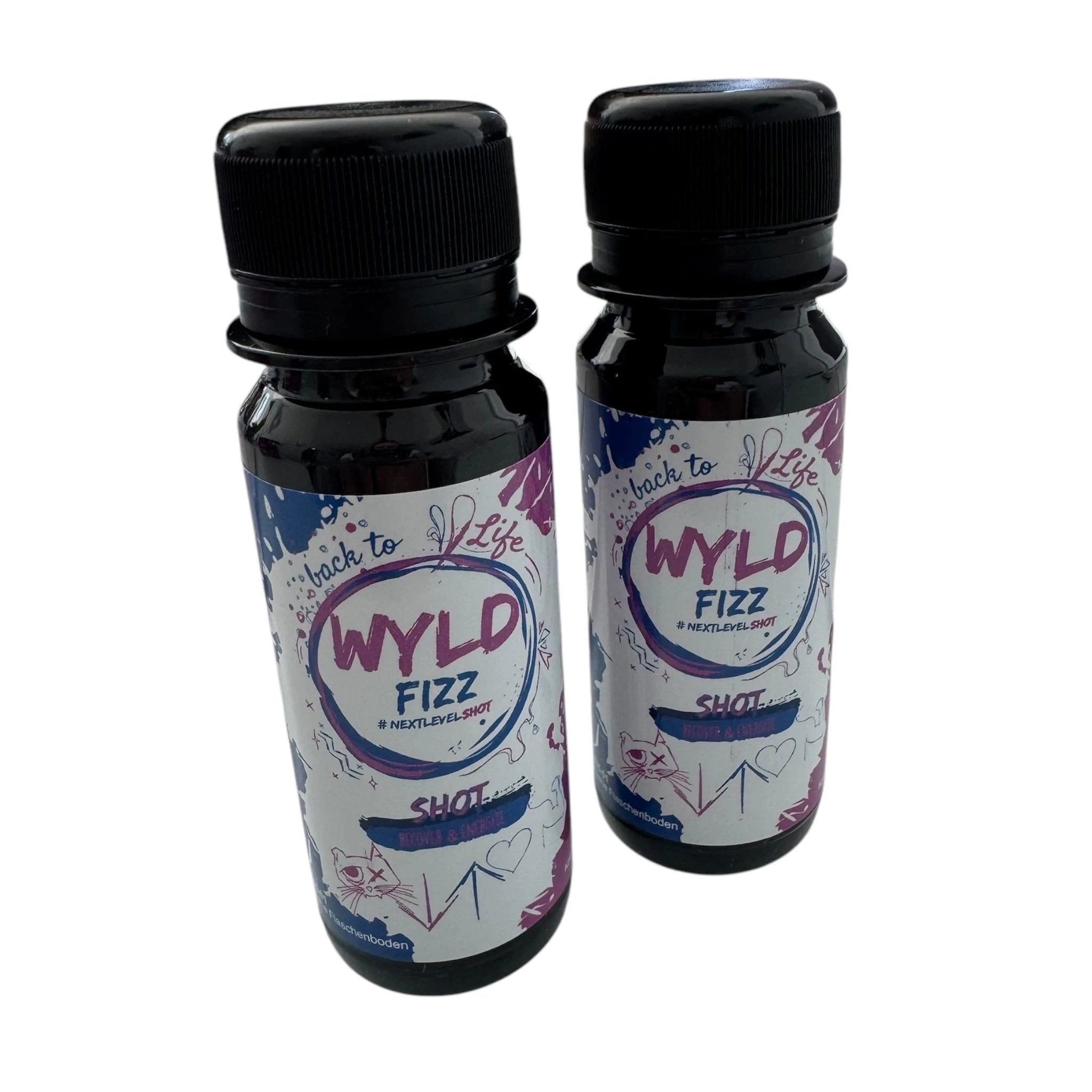 WYLD FIZZ ENERGY – Back to Life Shot (2er-Set) Party Recovery - from DieBallerei
