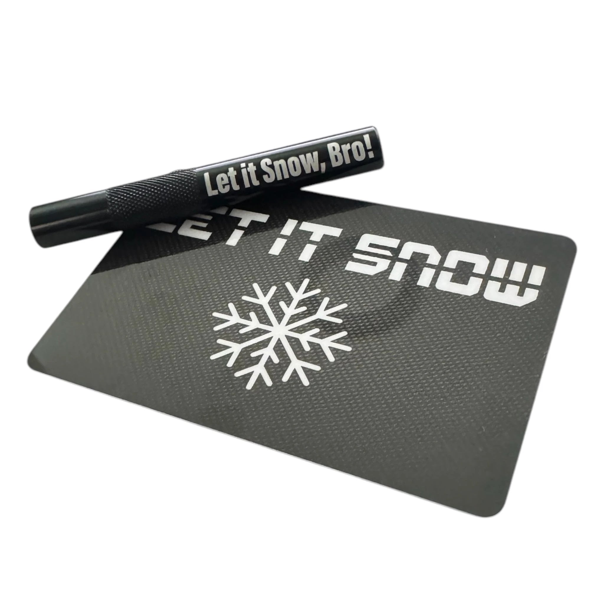 Röhrchen-Set „Let it Snow - Bro!" – Stilvolles Design & Hochwertige Verarbeitung - from DieBallerei