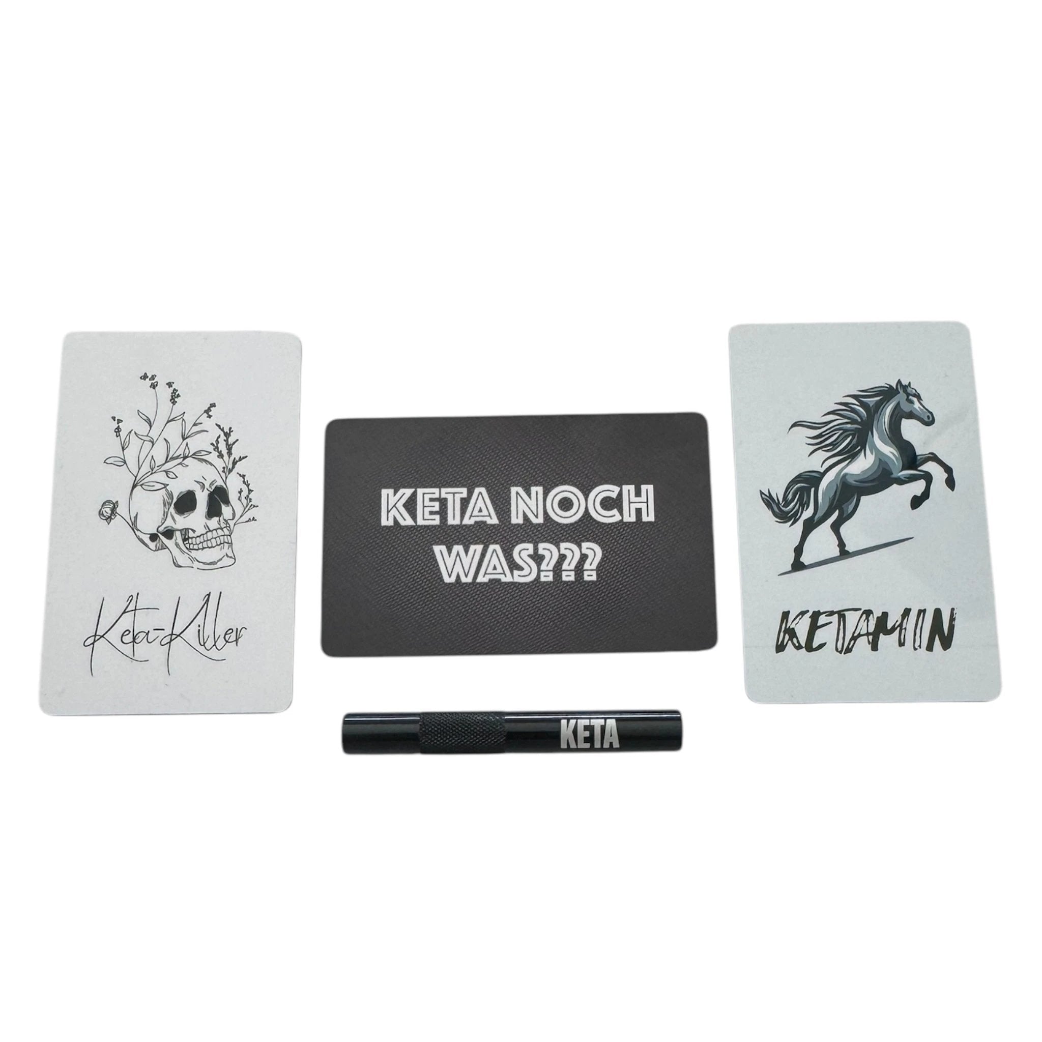 Keta-Komplettset – 3 Karten & 1 Röhrchen für echte Pferdemenschen - from DieBallerei