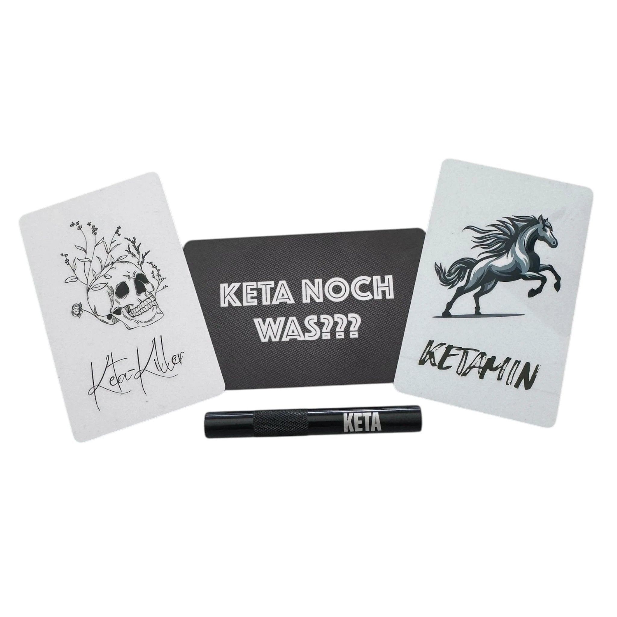 Keta-Komplettset – 3 Karten & 1 Röhrchen für echte Pferdemenschen - from DieBallerei